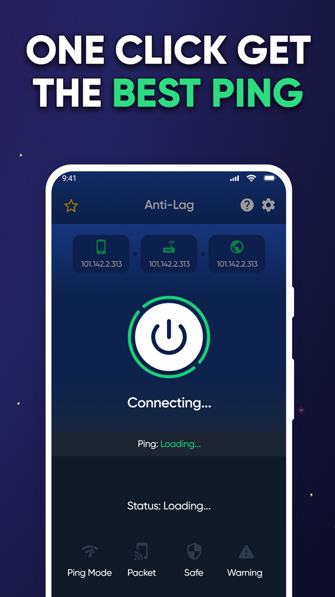 اسکرین شات 4 برنامه Anti Lag Fix Fast Ping Booster