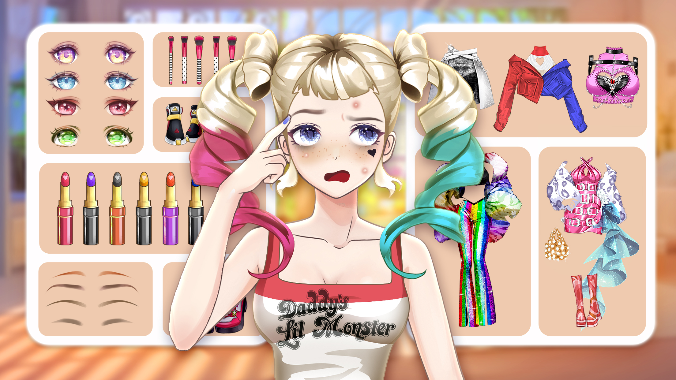 اسکرین شات 3 بازی Fashion Princess Dress Up Game