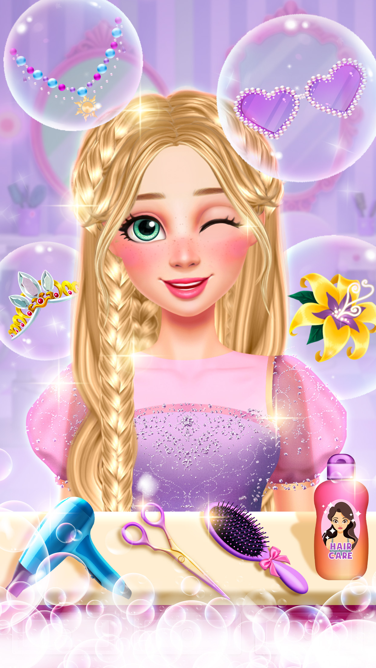 اسکرین شات 3 بازی Hair Salon: Hair Cut Makeover