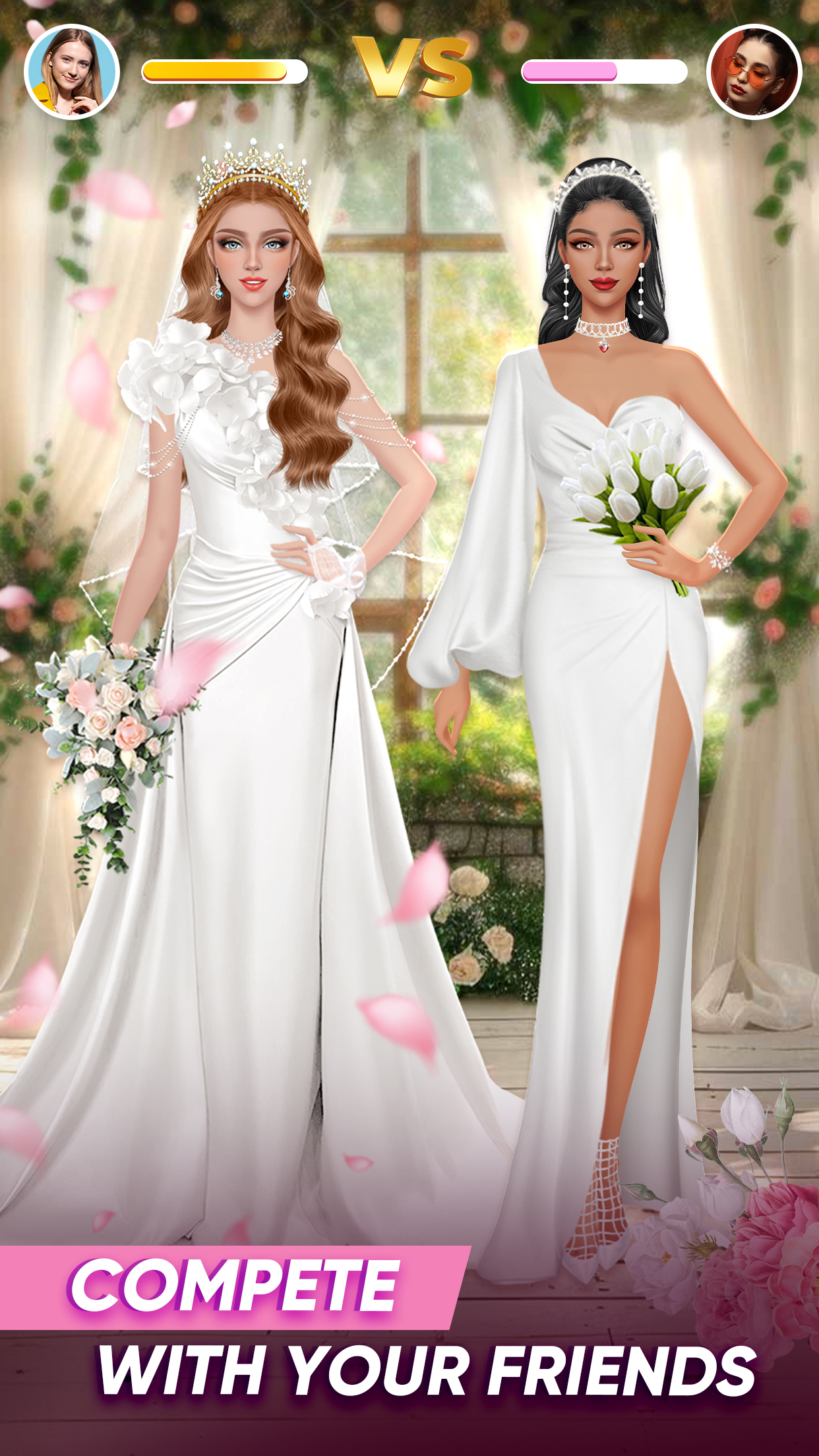 اسکرین شات 4 بازی Wedding Dress Up Bridal Makeup