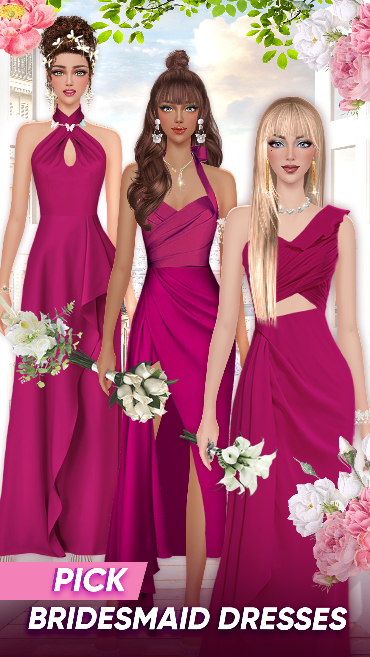 اسکرین شات 6 بازی Wedding Dress Up Bridal Makeup