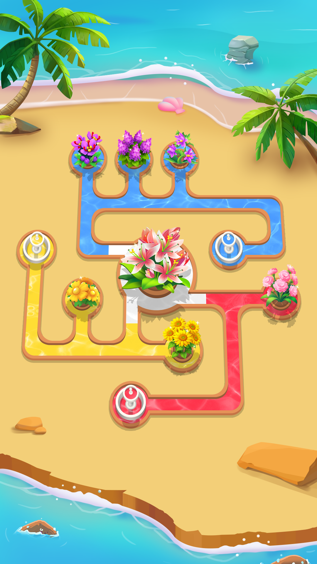 اسکرین شات 2 بازی Pipe Puzzle - Line Connect