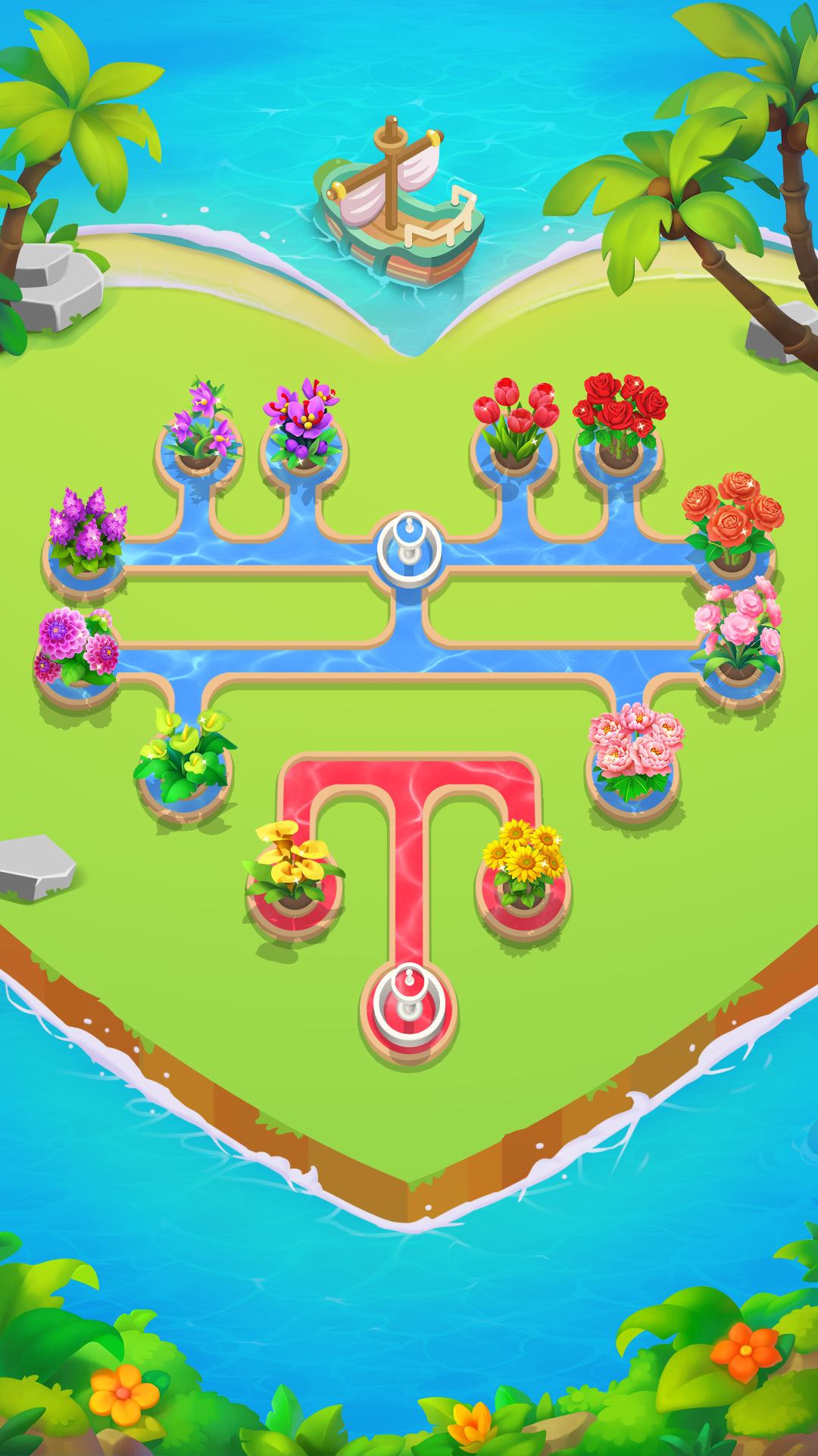 اسکرین شات 3 بازی Pipe Puzzle - Line Connect