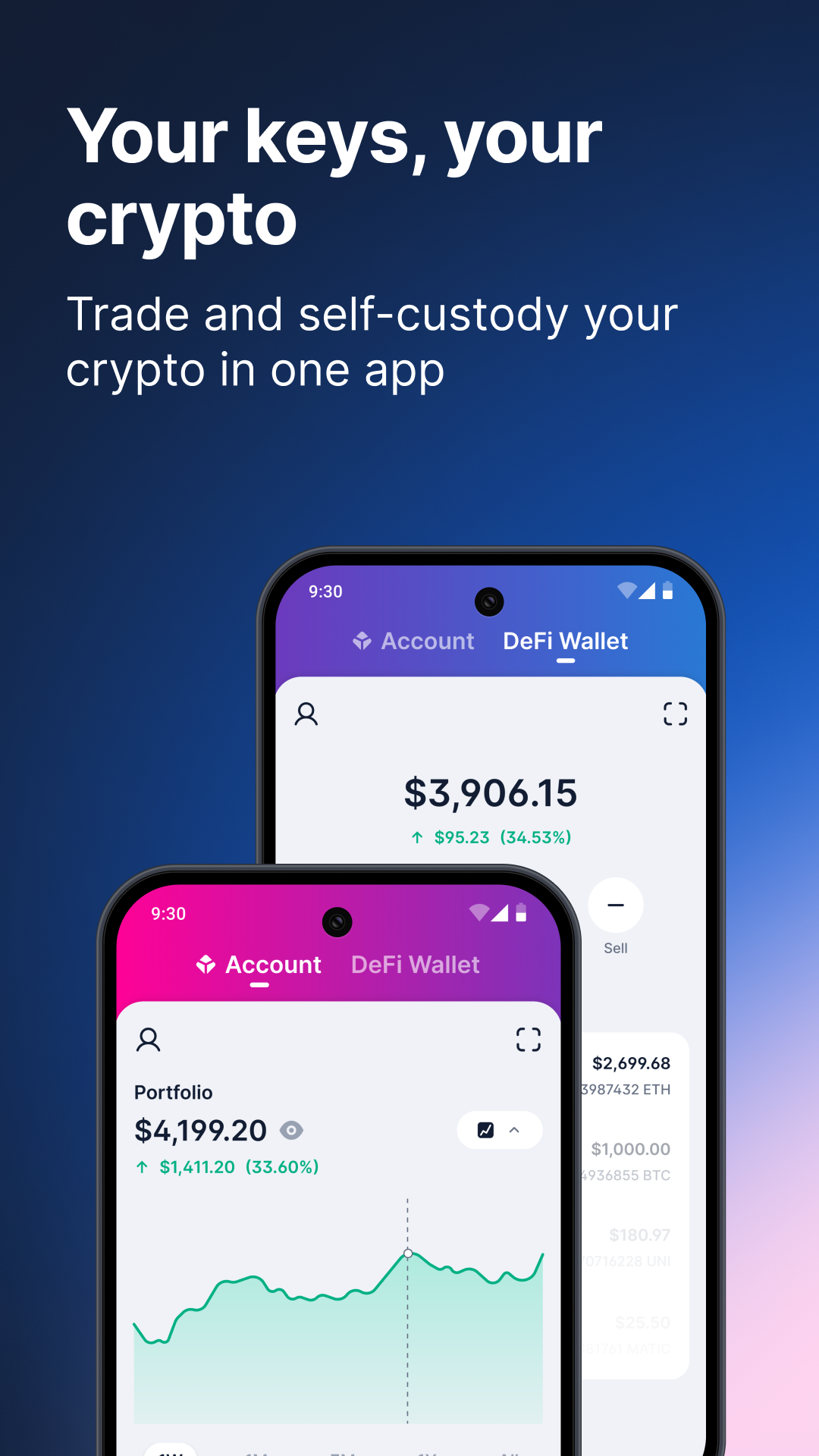 اسکرین شات 6 برنامه Blockchain.com: Buy BTC, SOL
