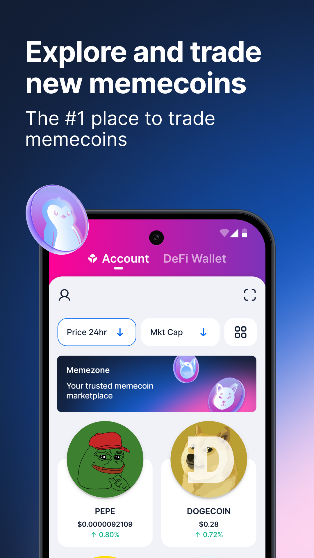اسکرین شات 4 برنامه Blockchain.com: Buy BTC, SOL