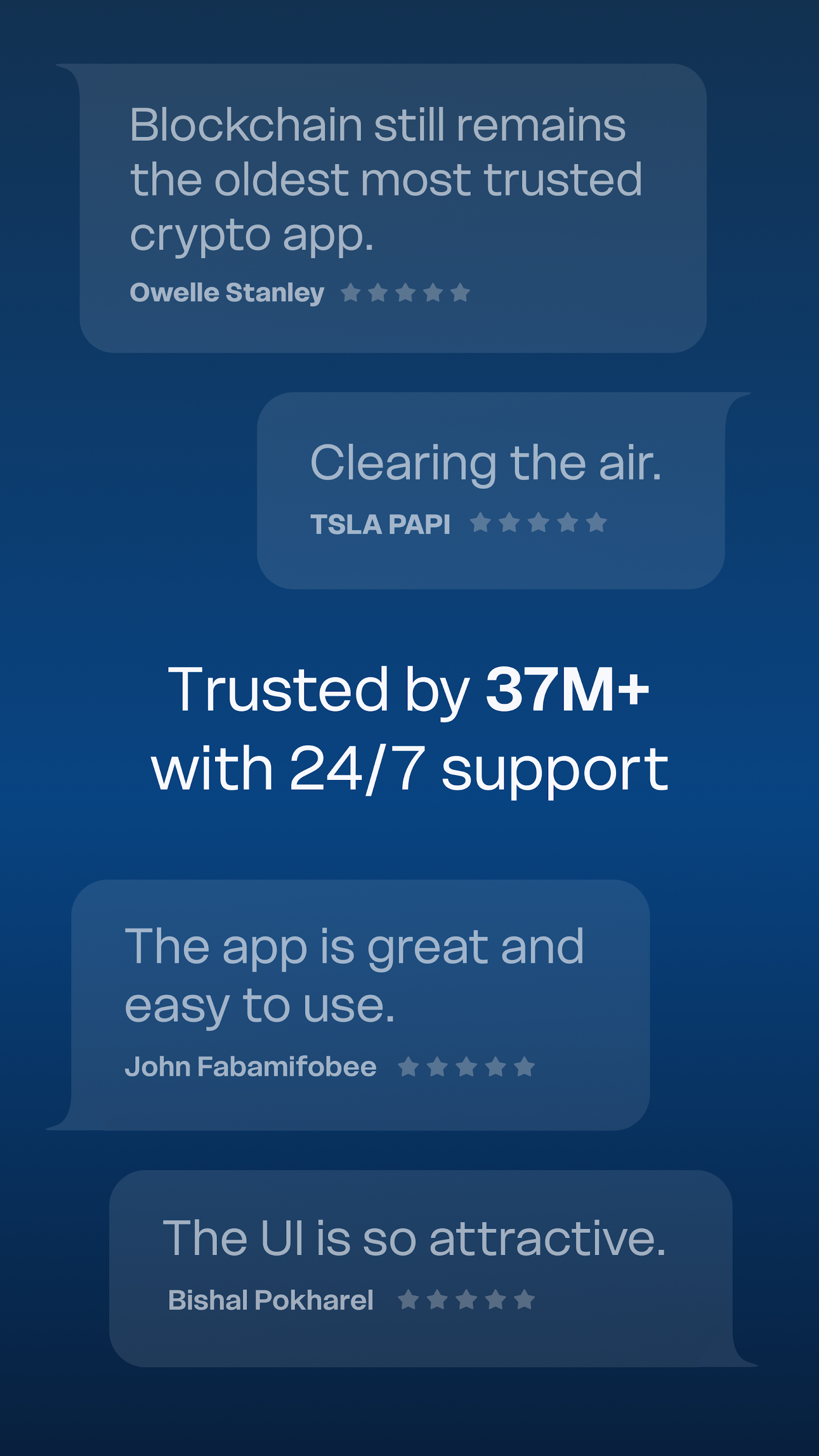 اسکرین شات 8 برنامه Blockchain.com: Crypto Wallet