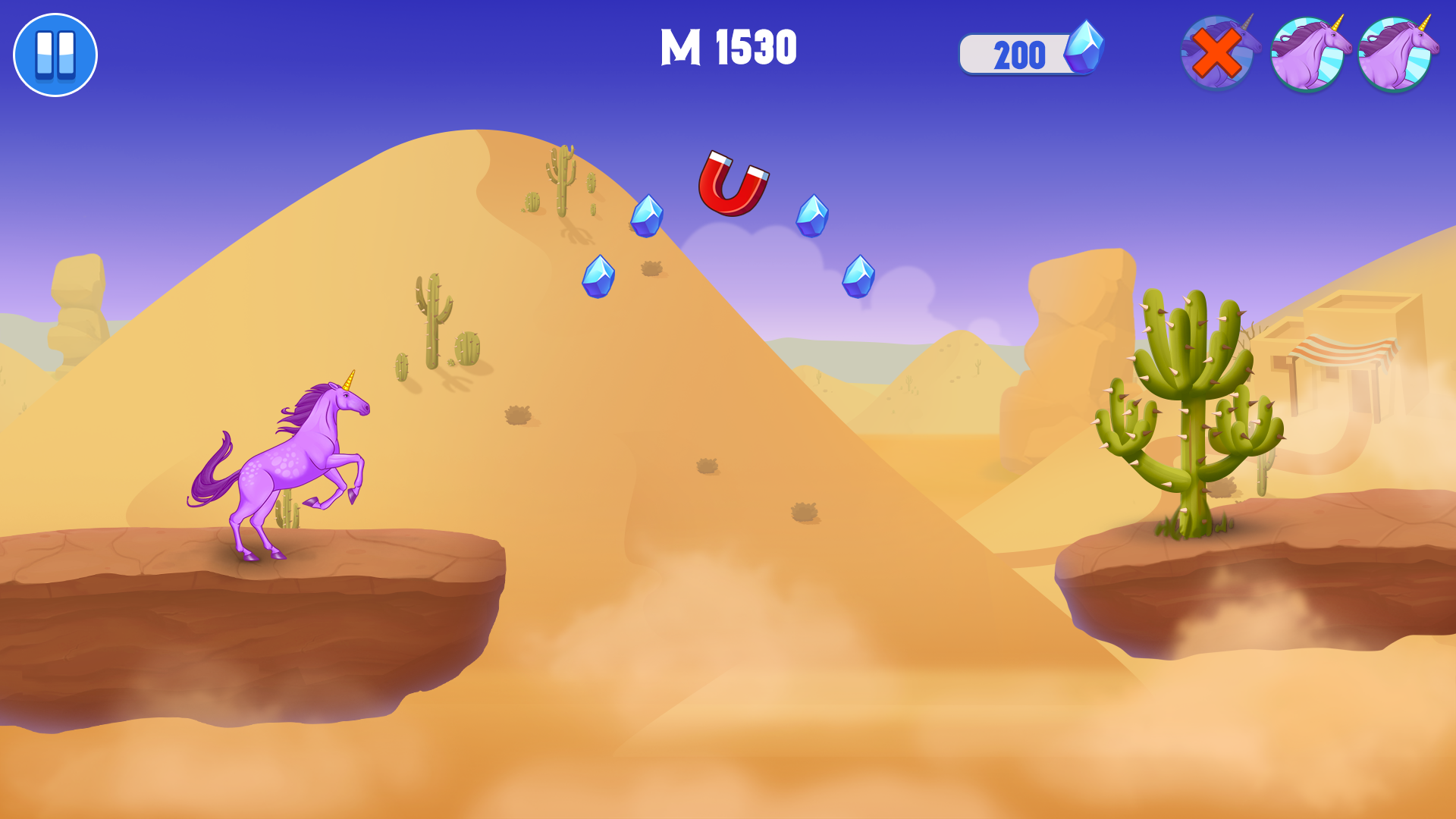 اسکرین شات 6 بازی Robot Unicorn Dash - Attack