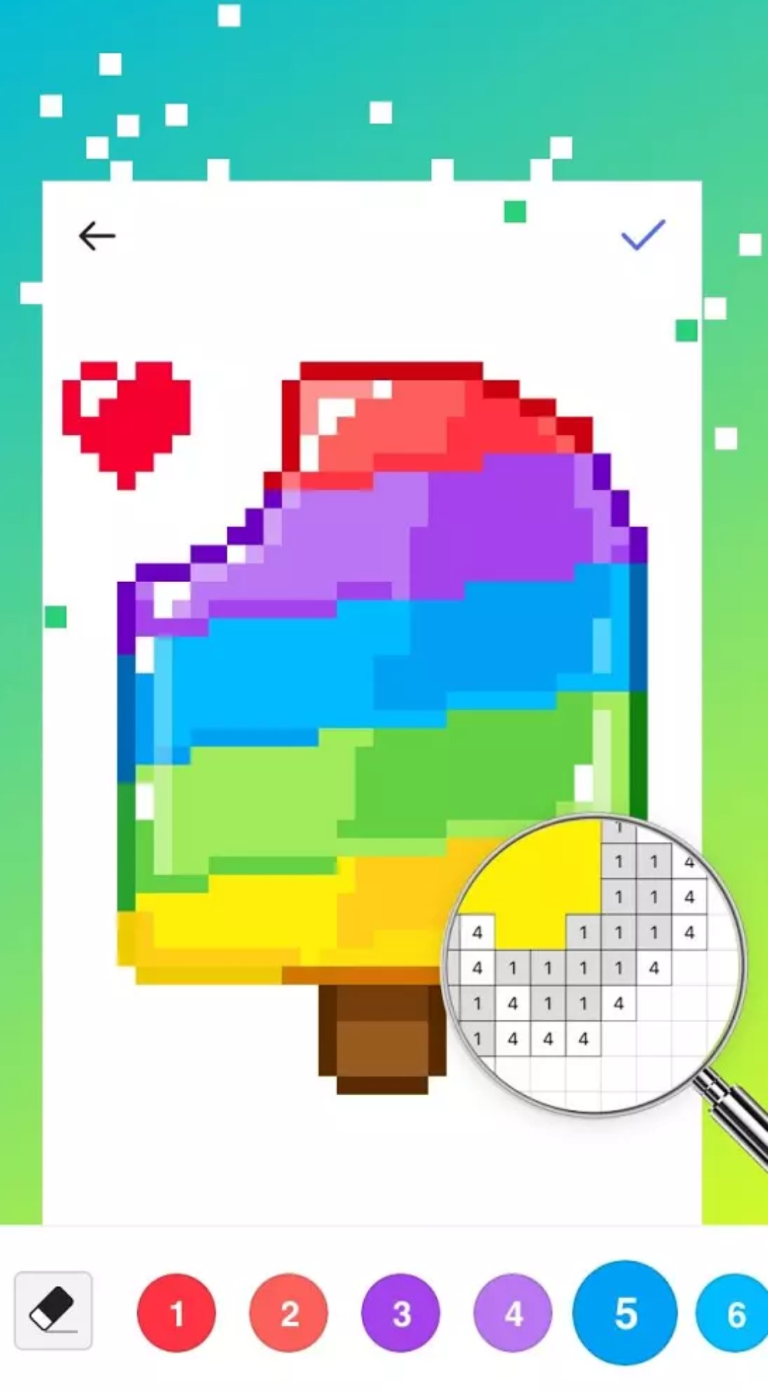 اسکرین شات 2 بازی Draw Color by Number