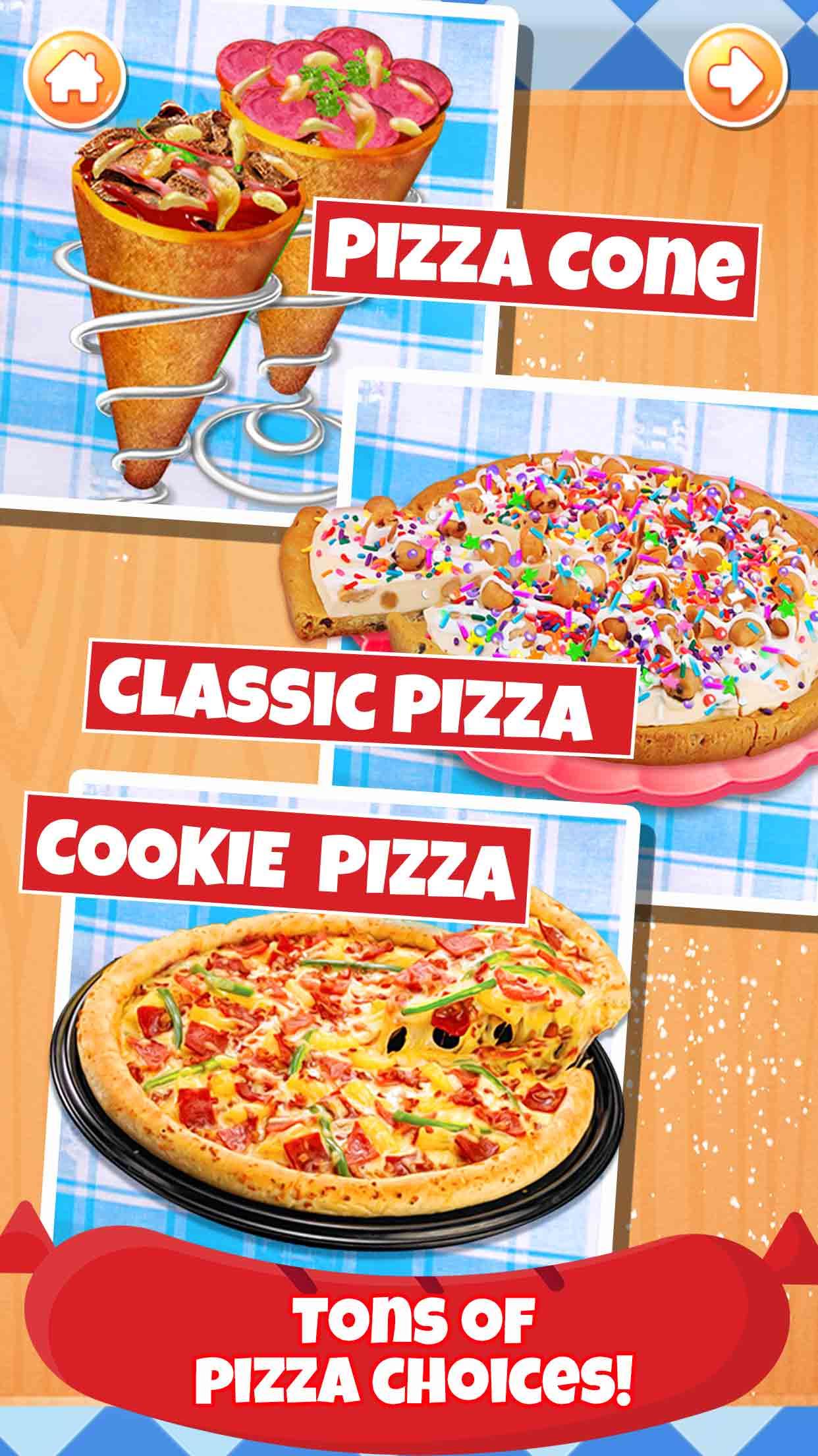 اسکرین شات 5 بازی Pizza Chef: Food Cooking Games