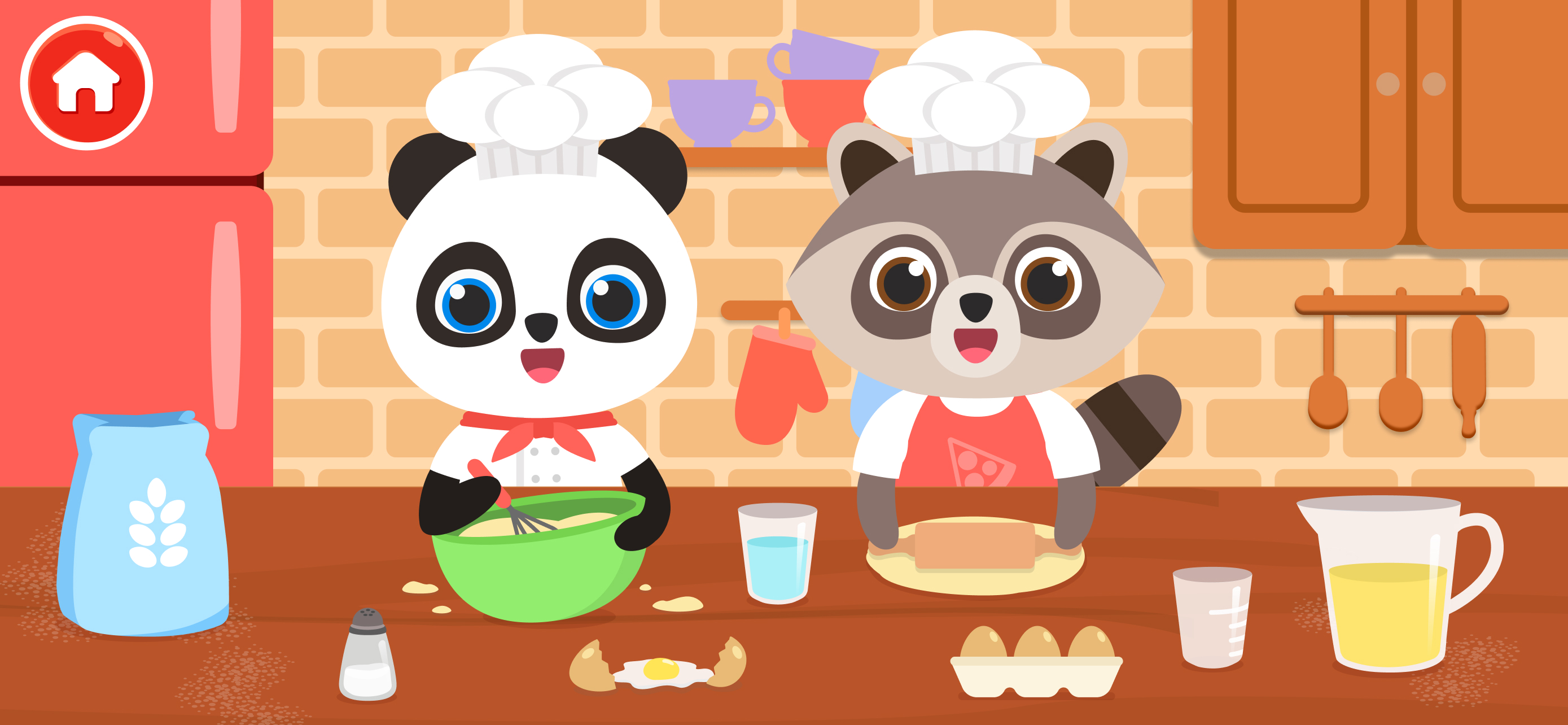 اسکرین شات 3 بازی Pizza Cooking Games for Kids