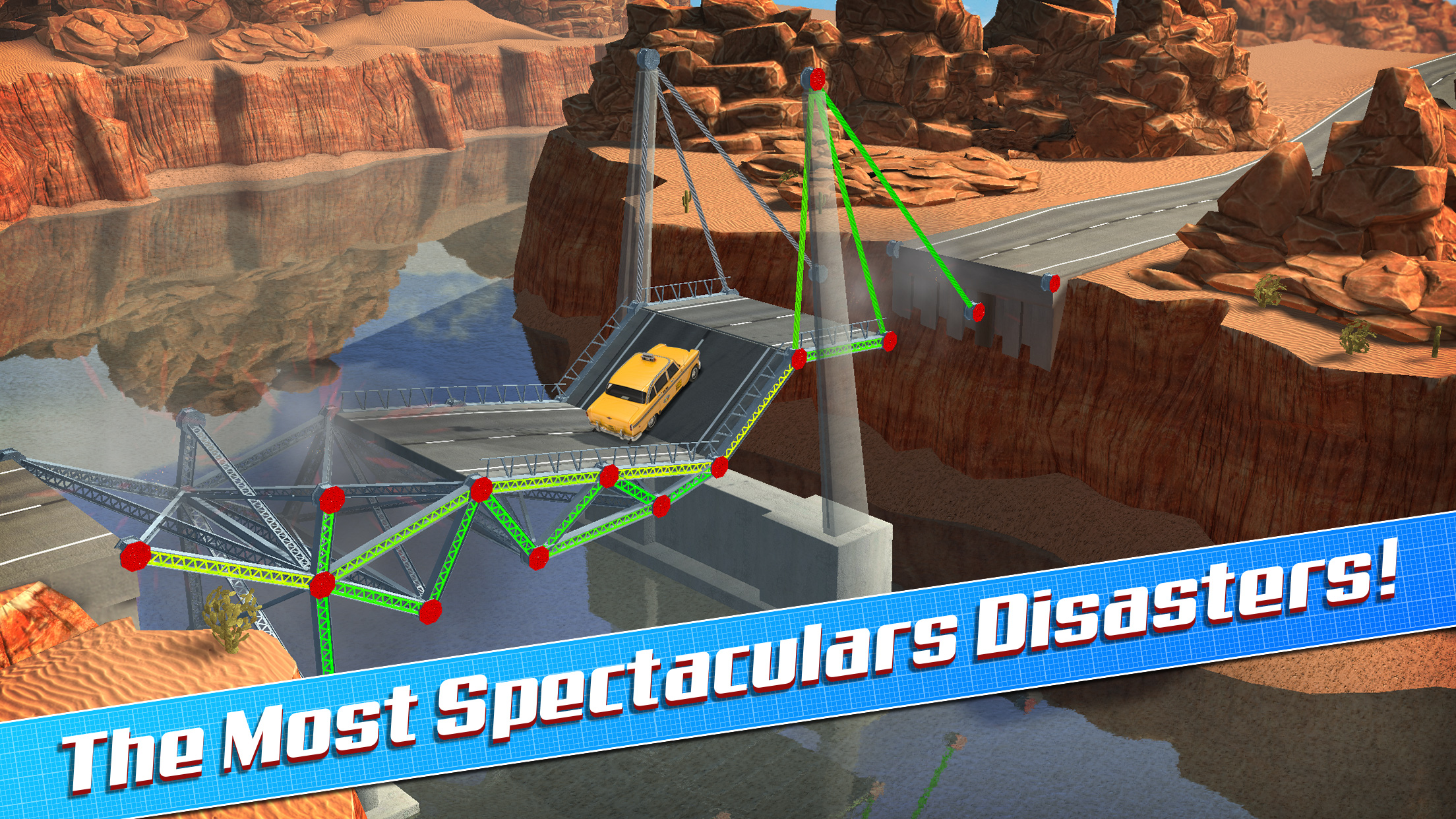 اسکرین شات 3 بازی Bridge Construction Simulator