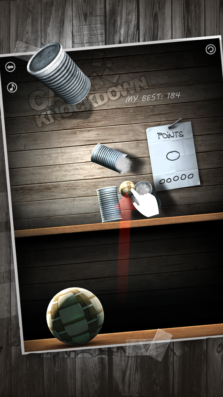 اسکرین شات 1 بازی Can Knockdown