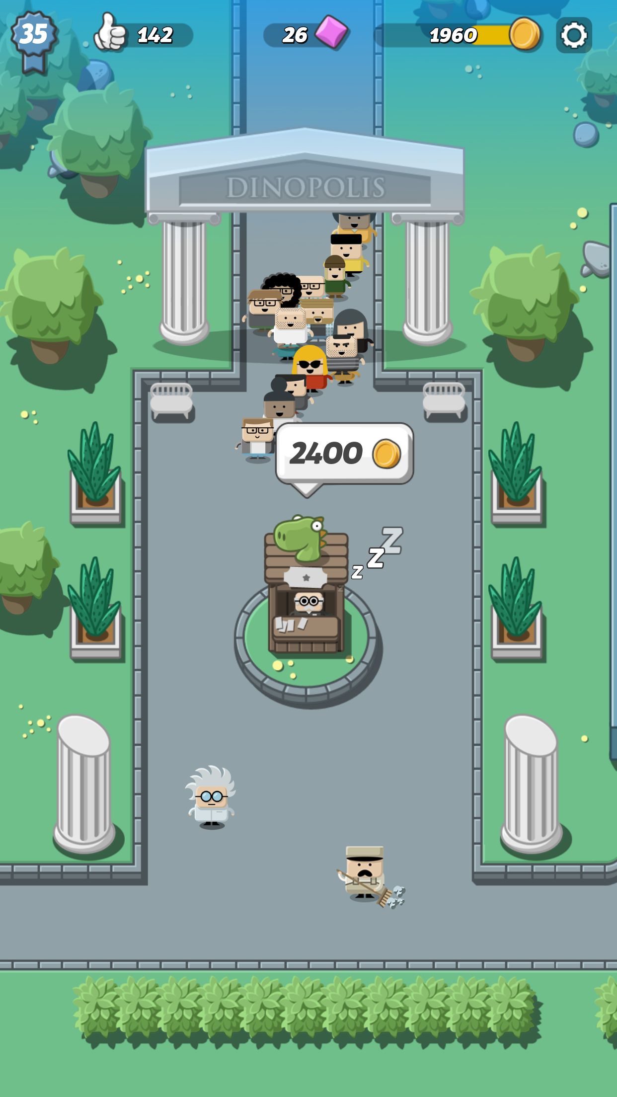 اسکرین شات 6 بازی Crazy Dino Park