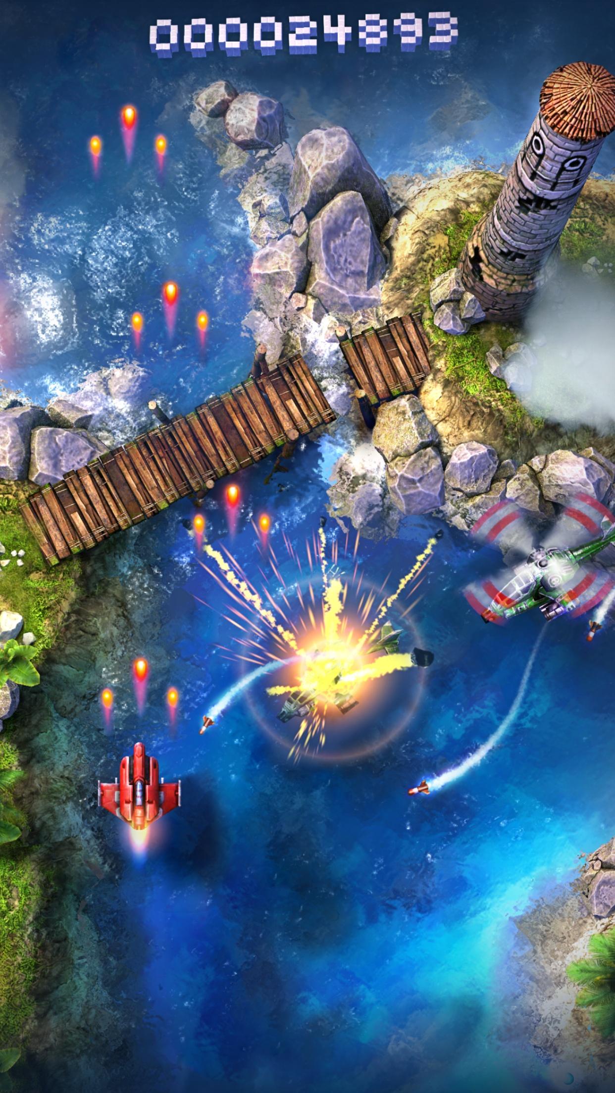 اسکرین شات 1 بازی Sky Force 2014