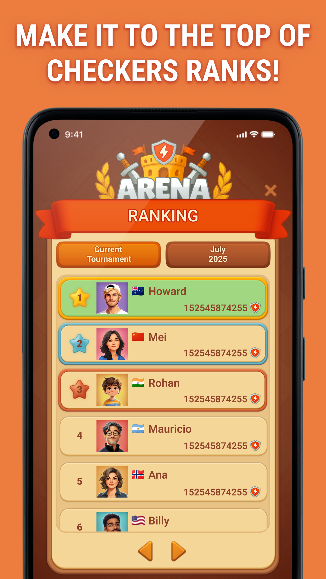 اسکرین شات 7 بازی Checkers Online