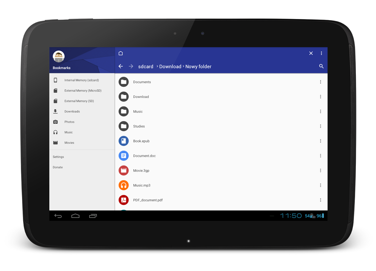 اسکرین شات برنامه MK Explorer (File manager) 2