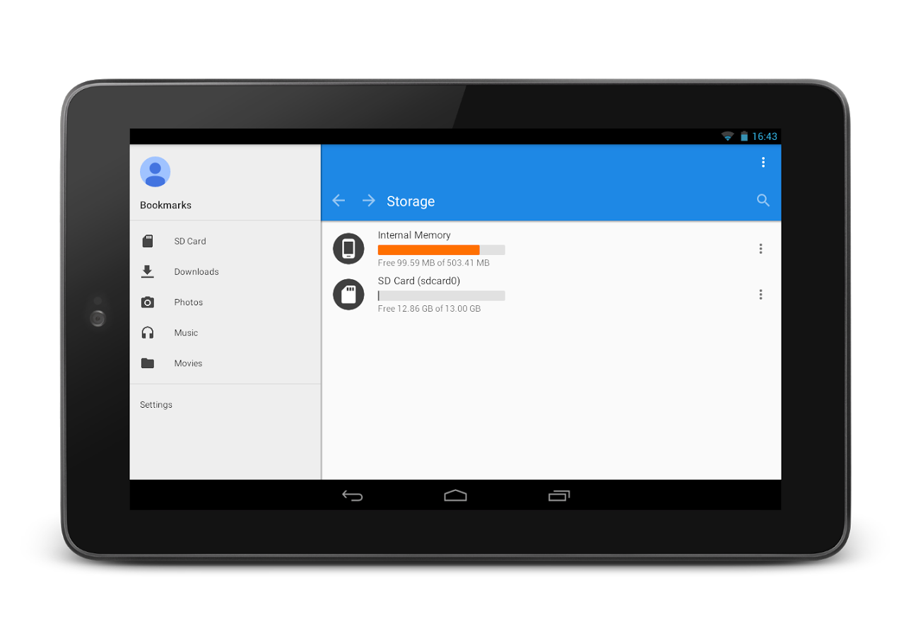 اسکرین شات برنامه MK Explorer (File manager) 5