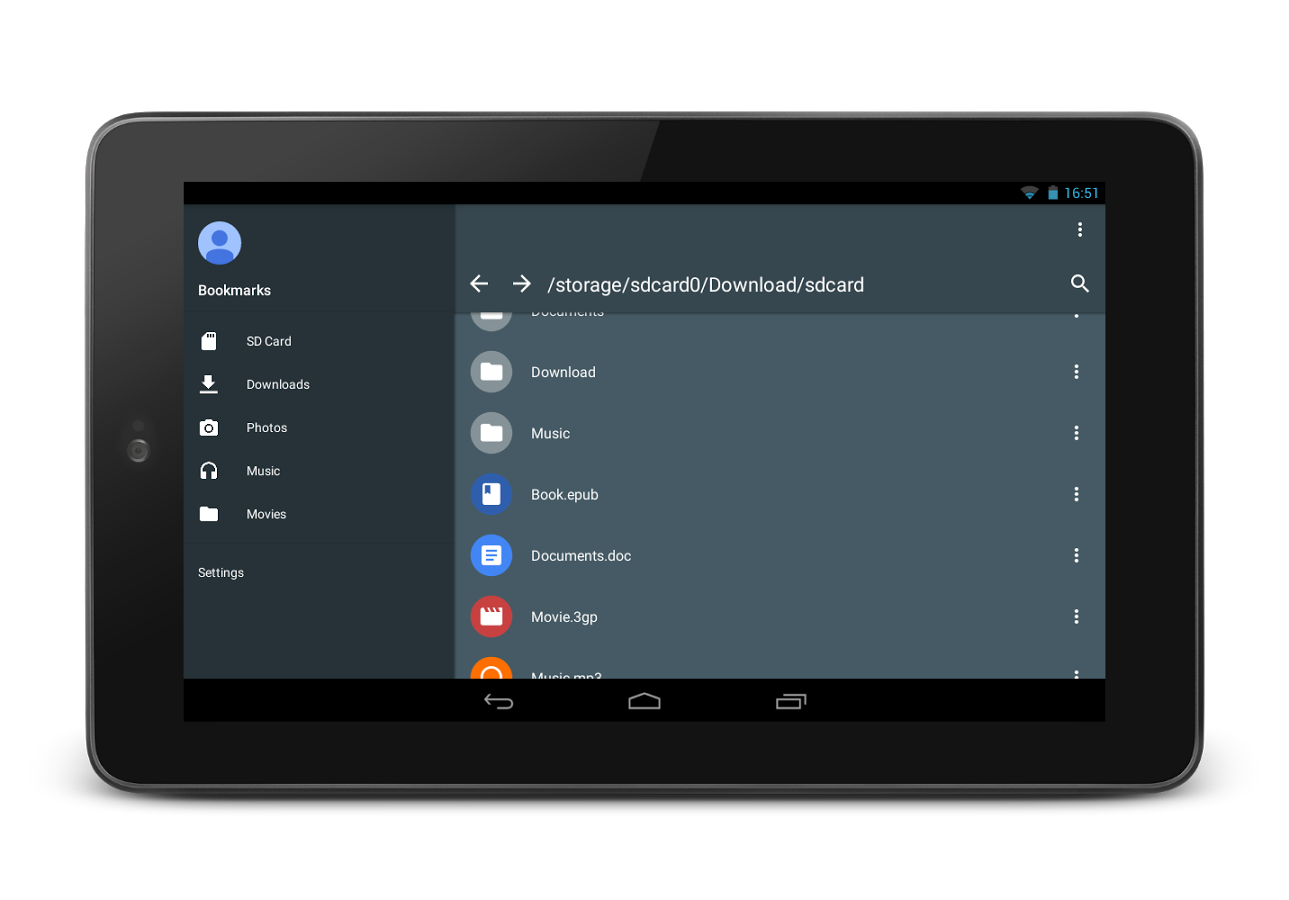 اسکرین شات برنامه MK Explorer (File manager) 7