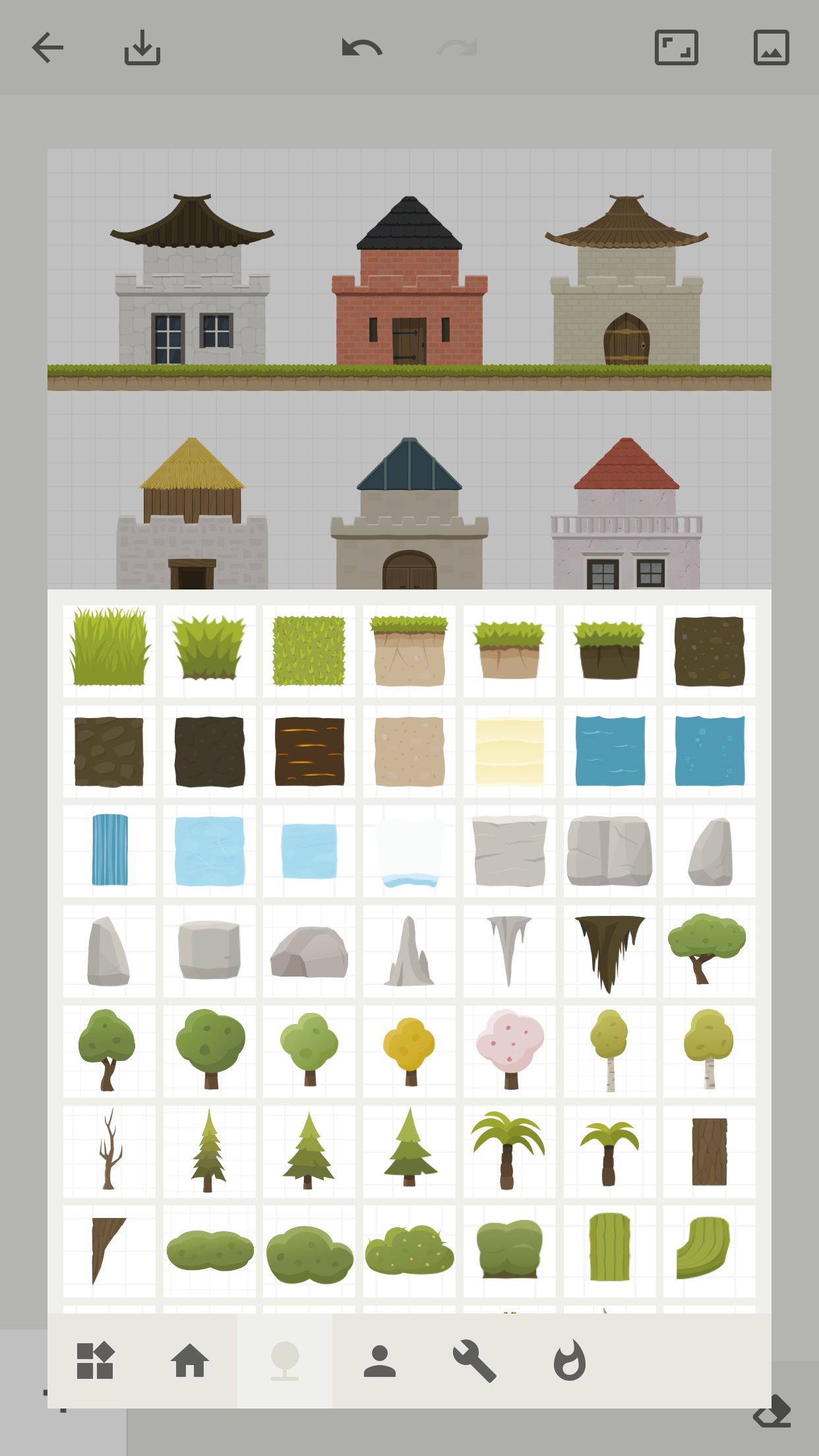 اسکرین شات 1 برنامه Toon Blocks: Build Anything