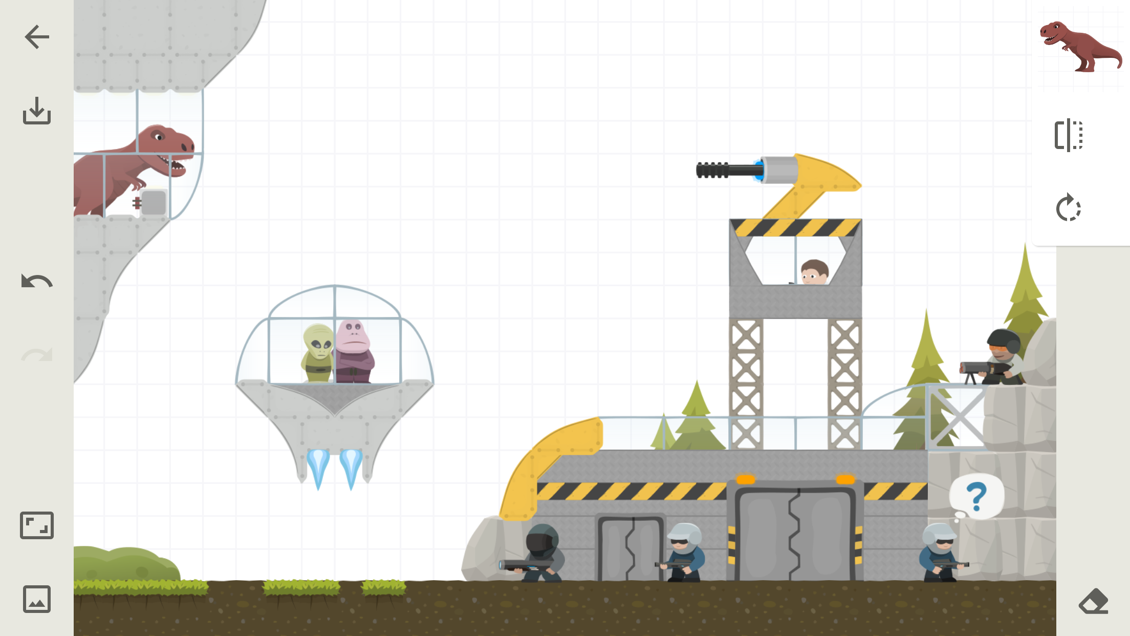 اسکرین شات 2 برنامه Toon Blocks: Build Anything