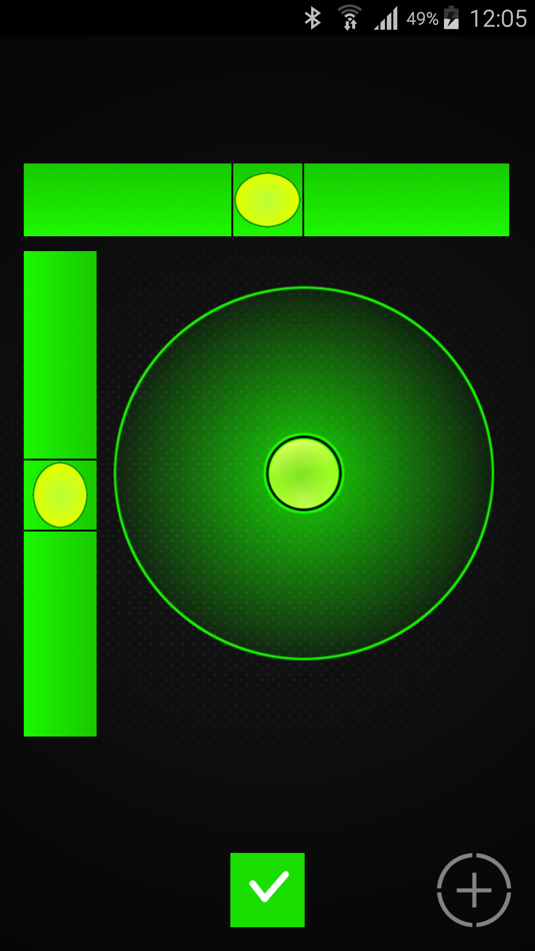 اسکرین شات 3 برنامه Bubble Level Galaxy