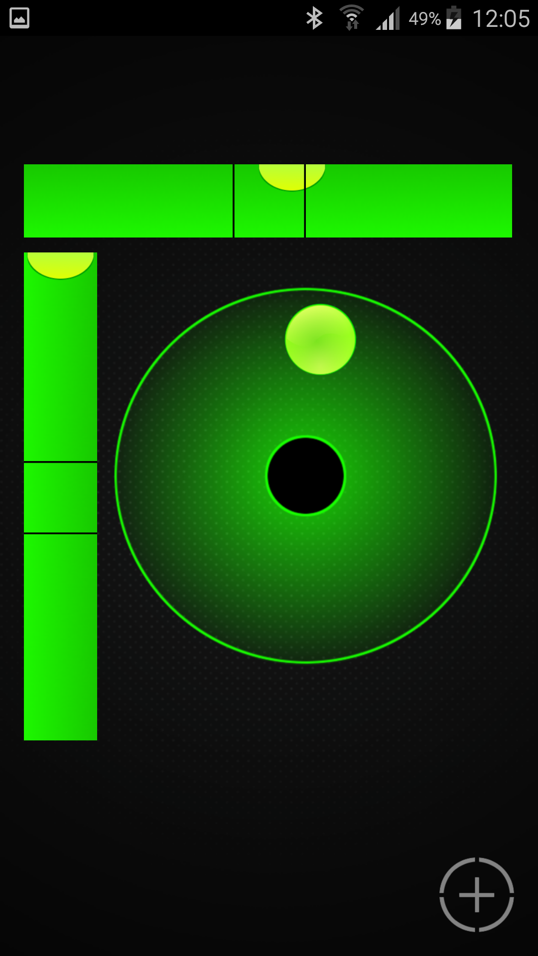 اسکرین شات 2 برنامه Bubble Level Galaxy