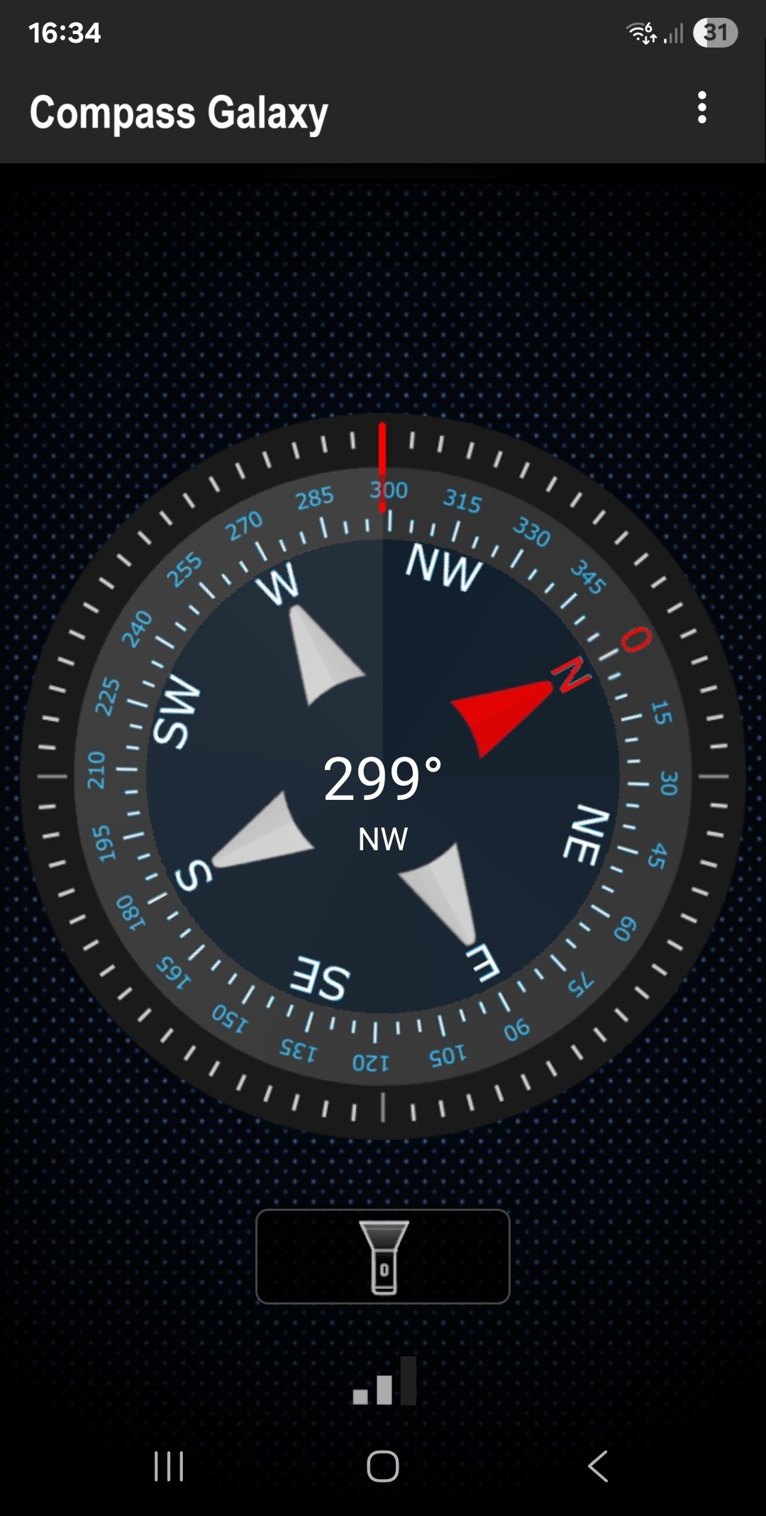 اسکرین شات 4 برنامه Compass Galaxy
