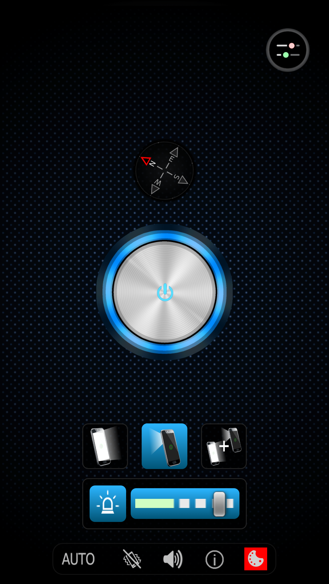 اسکرین شات 4 برنامه Flashlight Galaxy