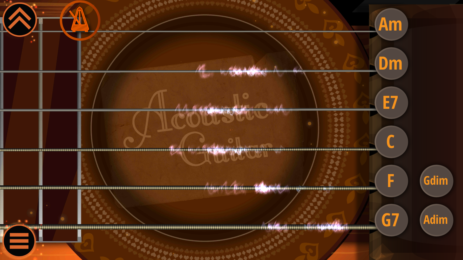 اسکرین شات 7 برنامه Acoustic Guitar