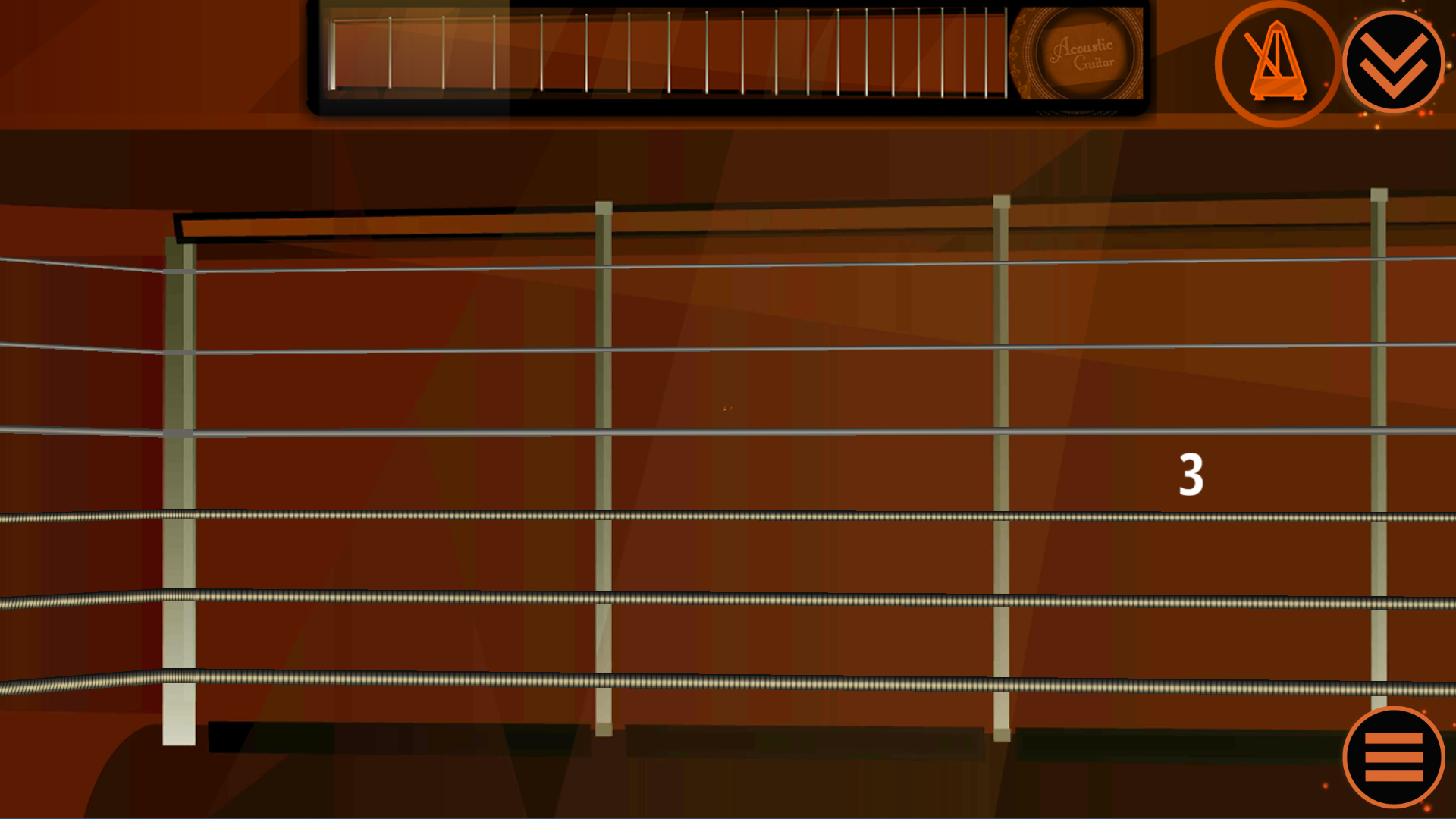 اسکرین شات 3 برنامه Acoustic Guitar
