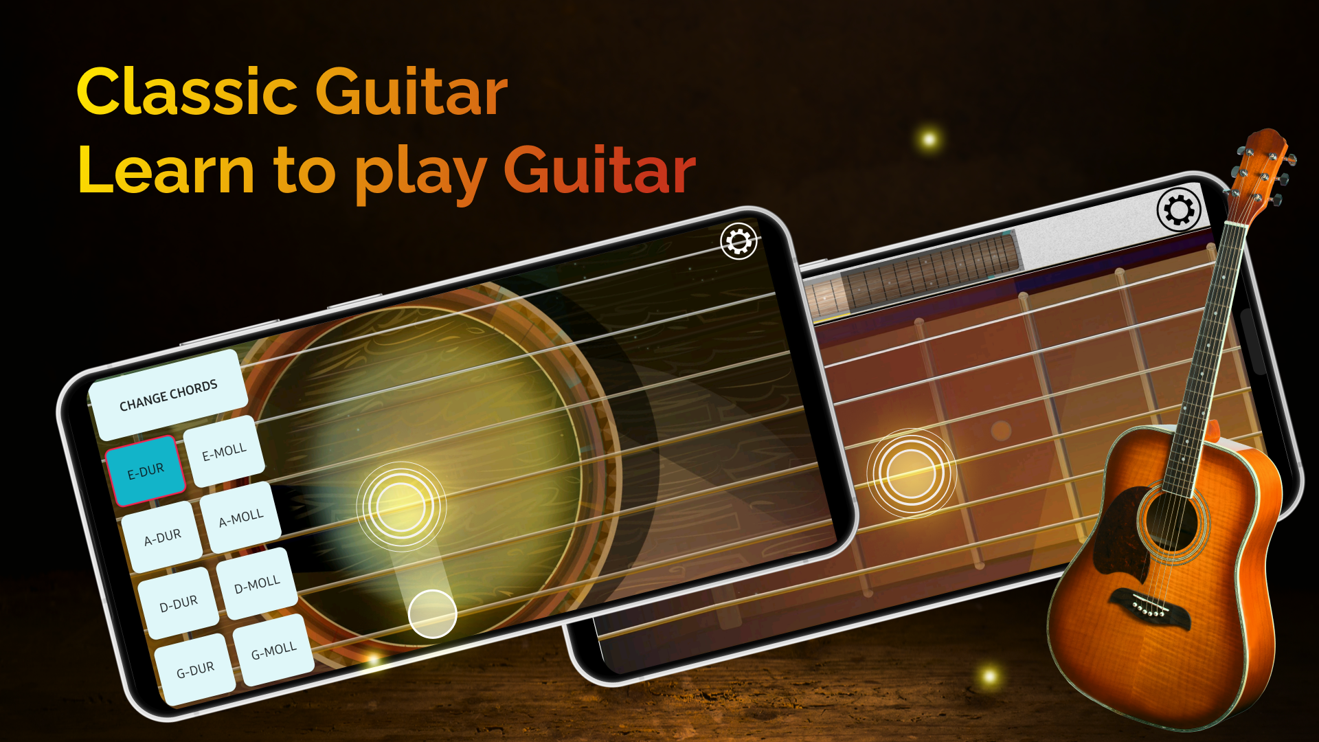 اسکرین شات 1 برنامه Classic Guitar - Learn Guitar