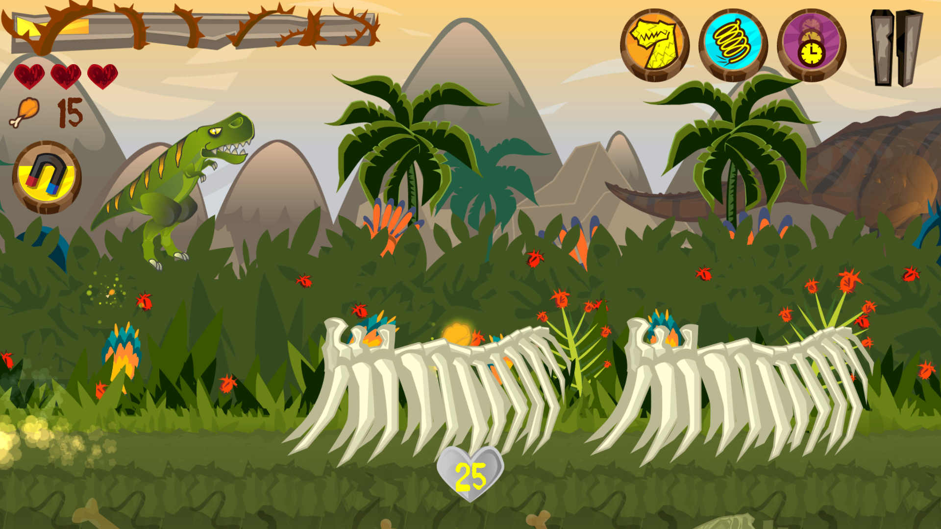 اسکرین شات 8 بازی Dino the Beast Dinosaur Game
