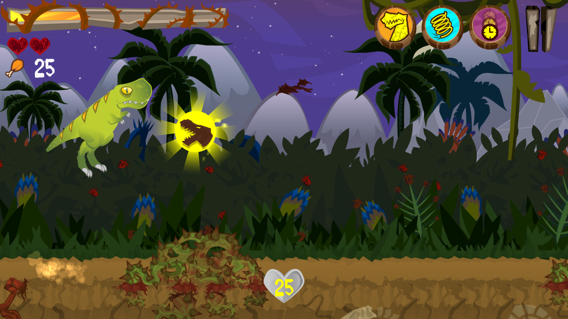 اسکرین شات 5 بازی Dino the Beast Dinosaur Game