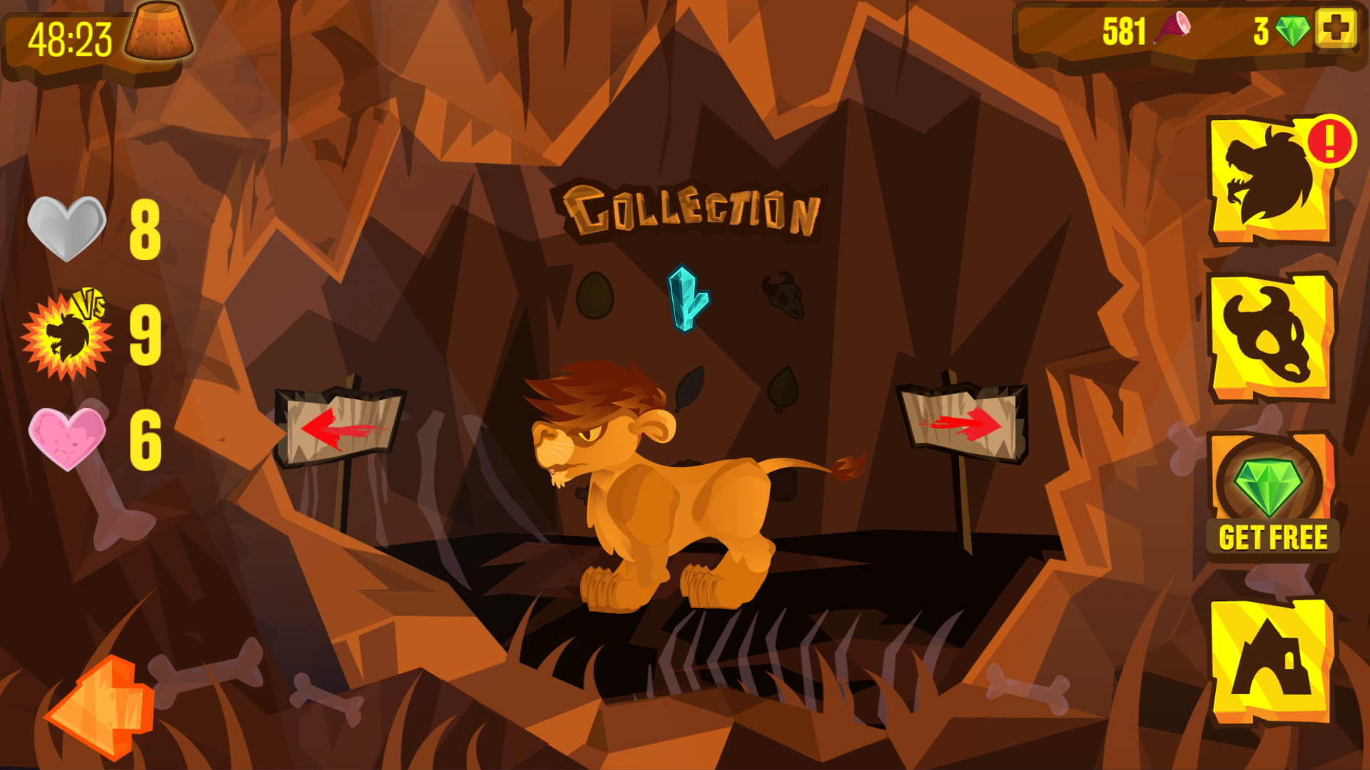 اسکرین شات 8 بازی Lion Run