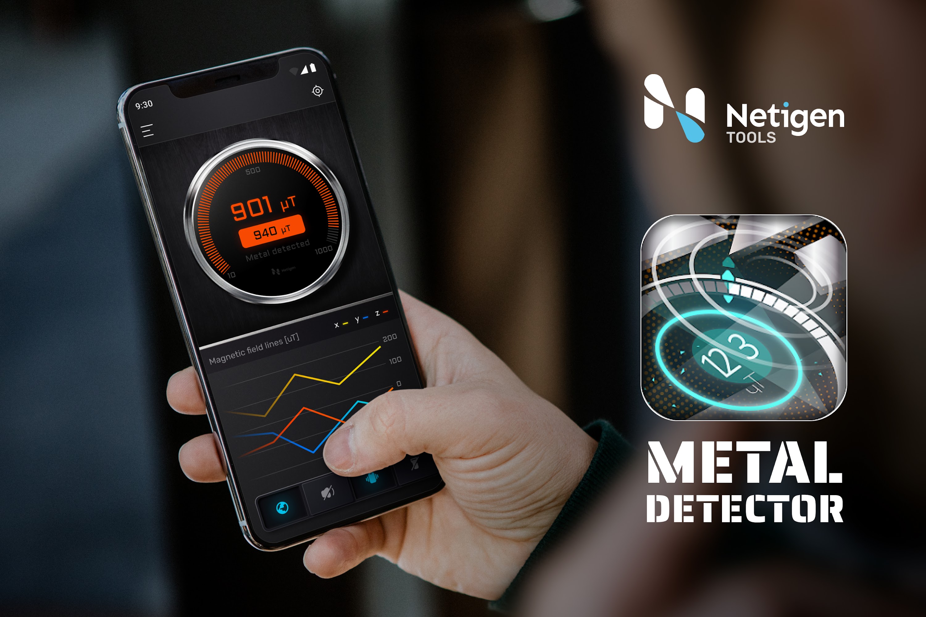 اسکرین شات 3 برنامه Metal Detector