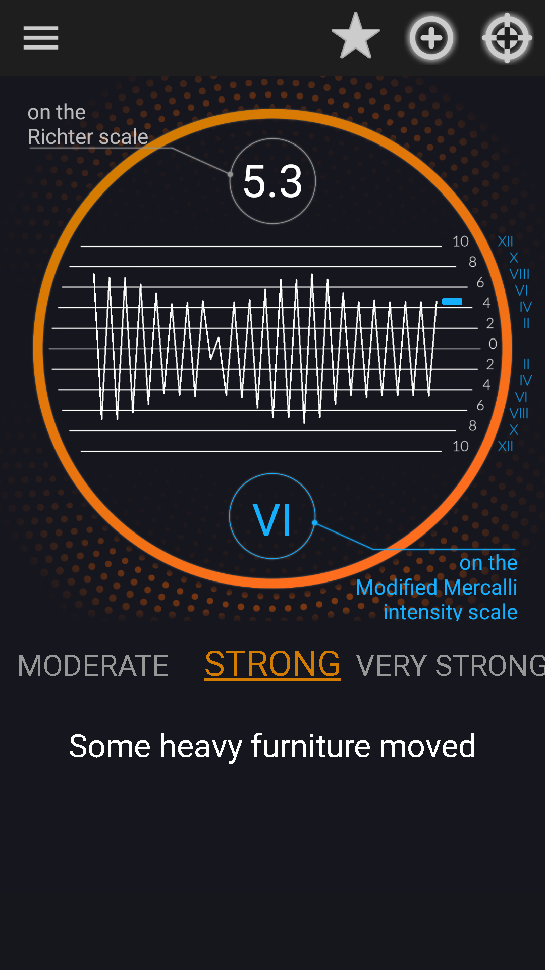اسکرین شات 6 برنامه Vibration Meter and detector