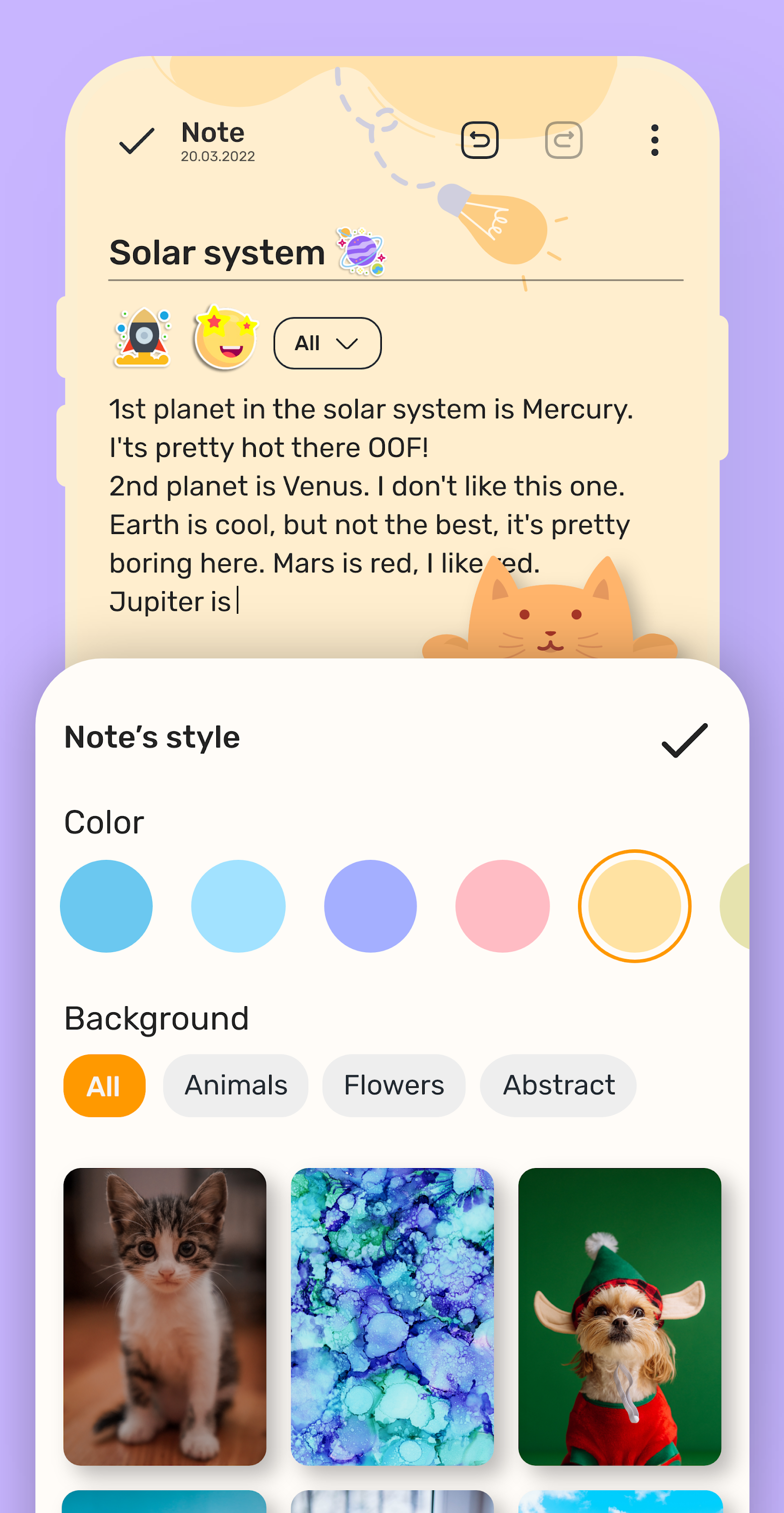 اسکرین شات 4 برنامه Notepad: Notes Organizer To Do