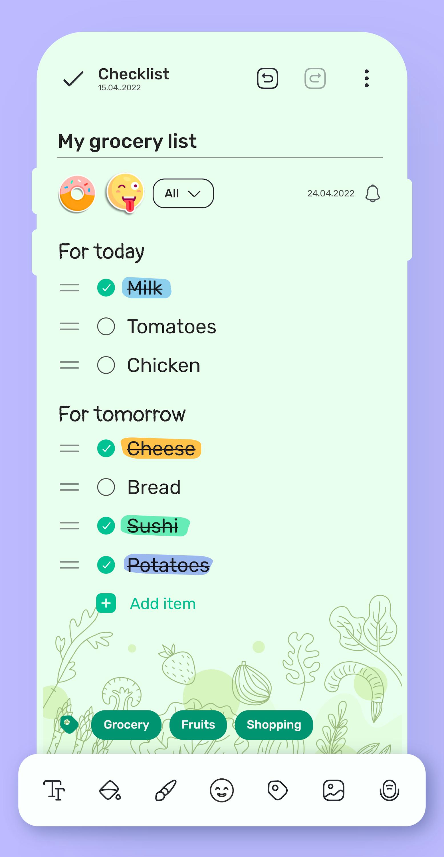 اسکرین شات 3 برنامه Notepad: Notes Organizer To Do