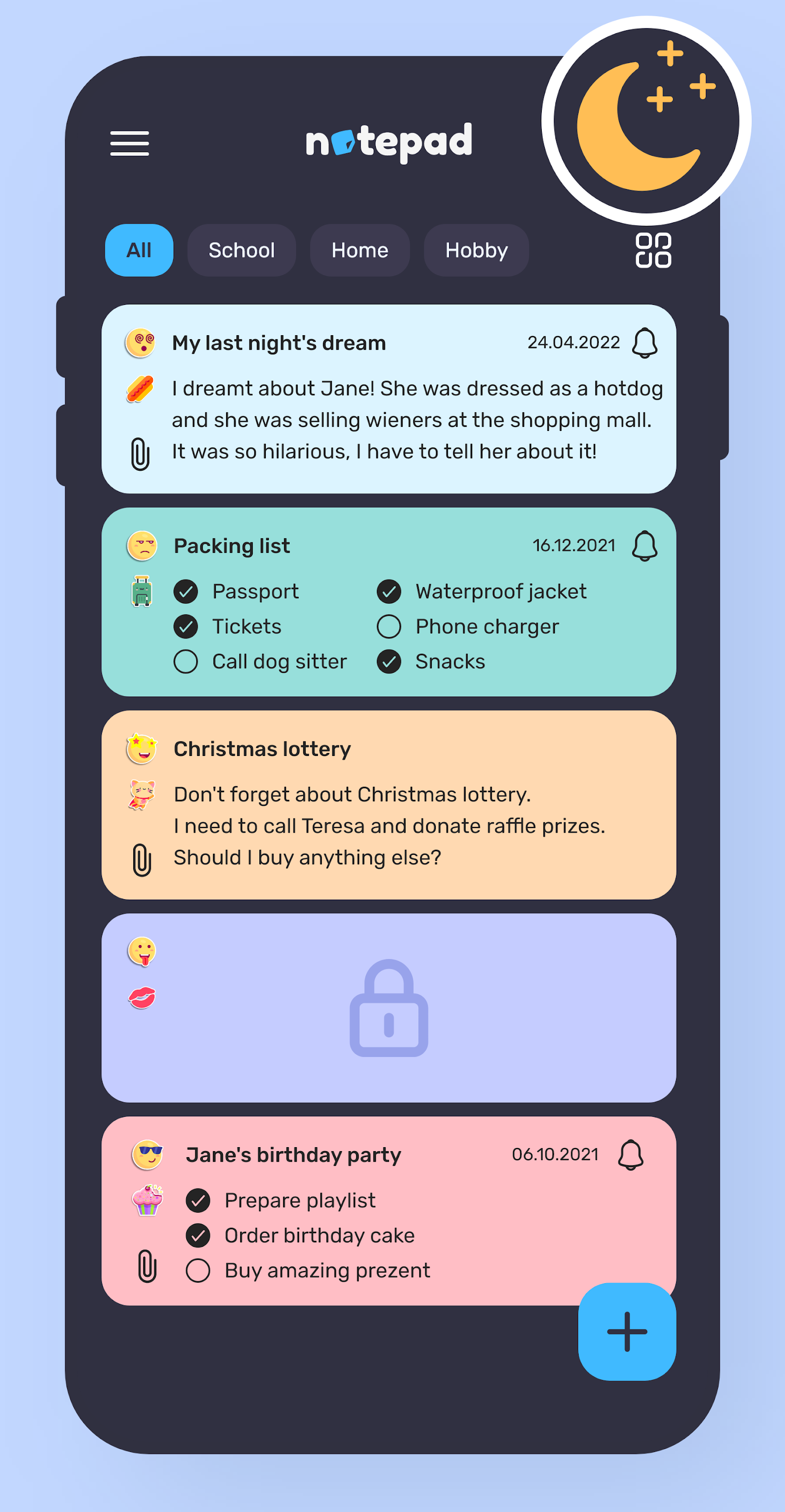اسکرین شات 7 برنامه Notepad: Notes Organizer To Do