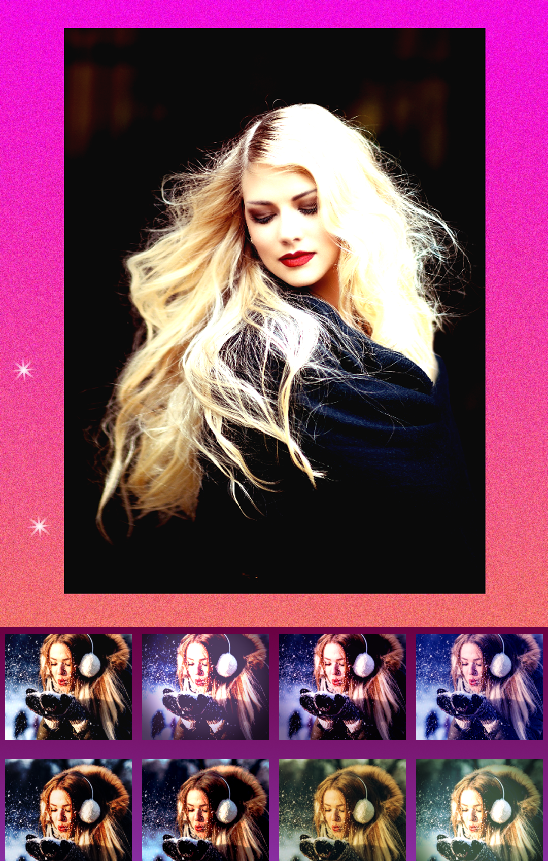 اسکرین شات 7 برنامه Unicorn Photo Editor