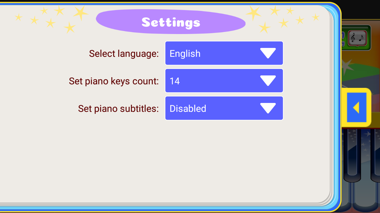 اسکرین شات 6 بازی Piano Lessons Kids