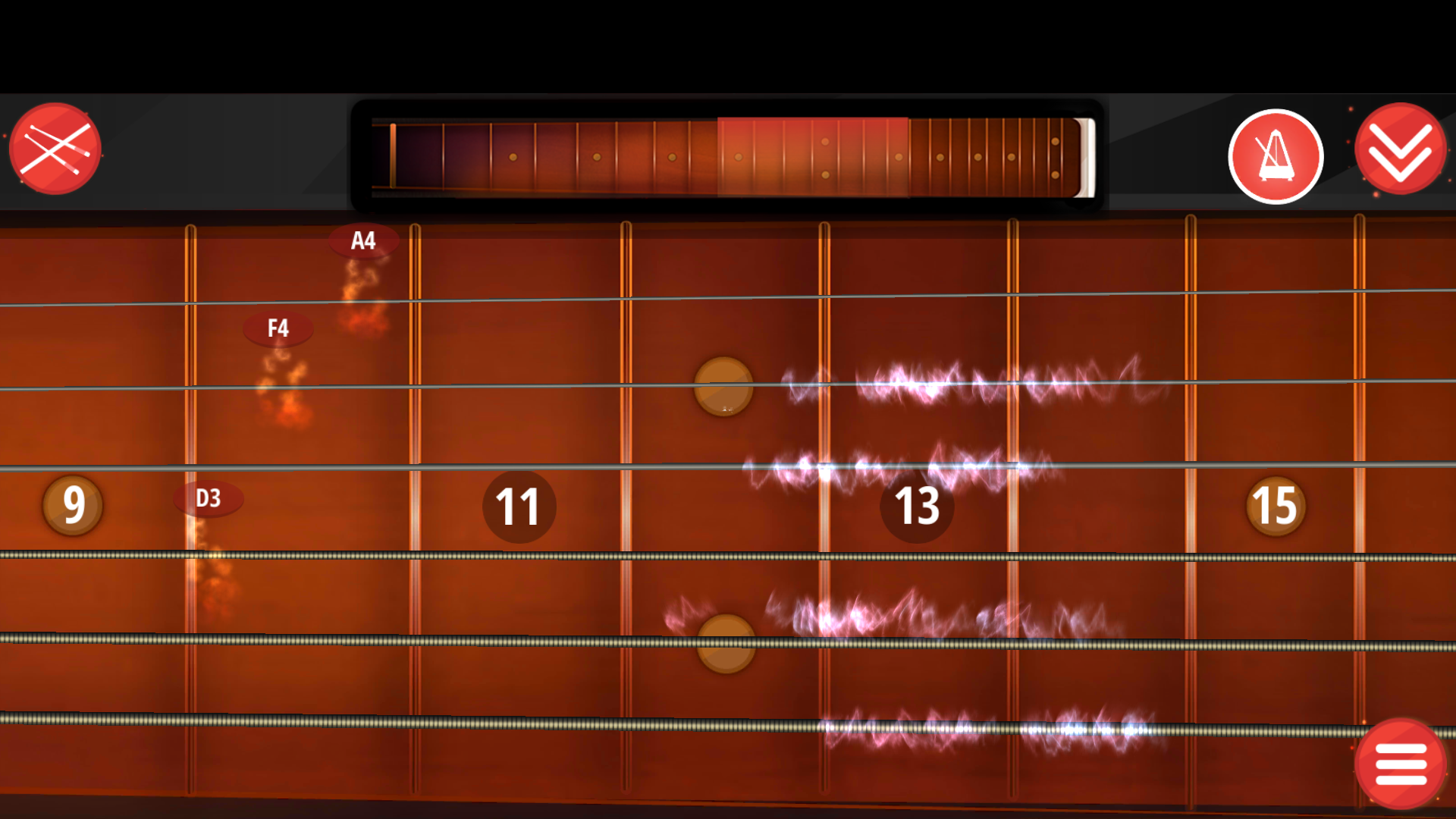 اسکرین شات 5 برنامه Real Electric Guitar