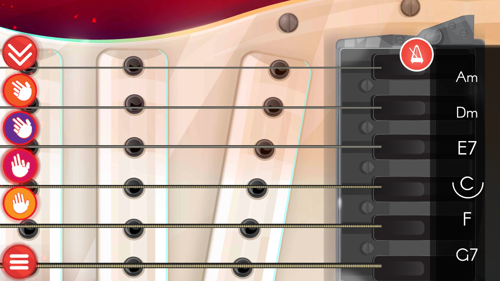 اسکرین شات 2 برنامه Real Electric Guitar