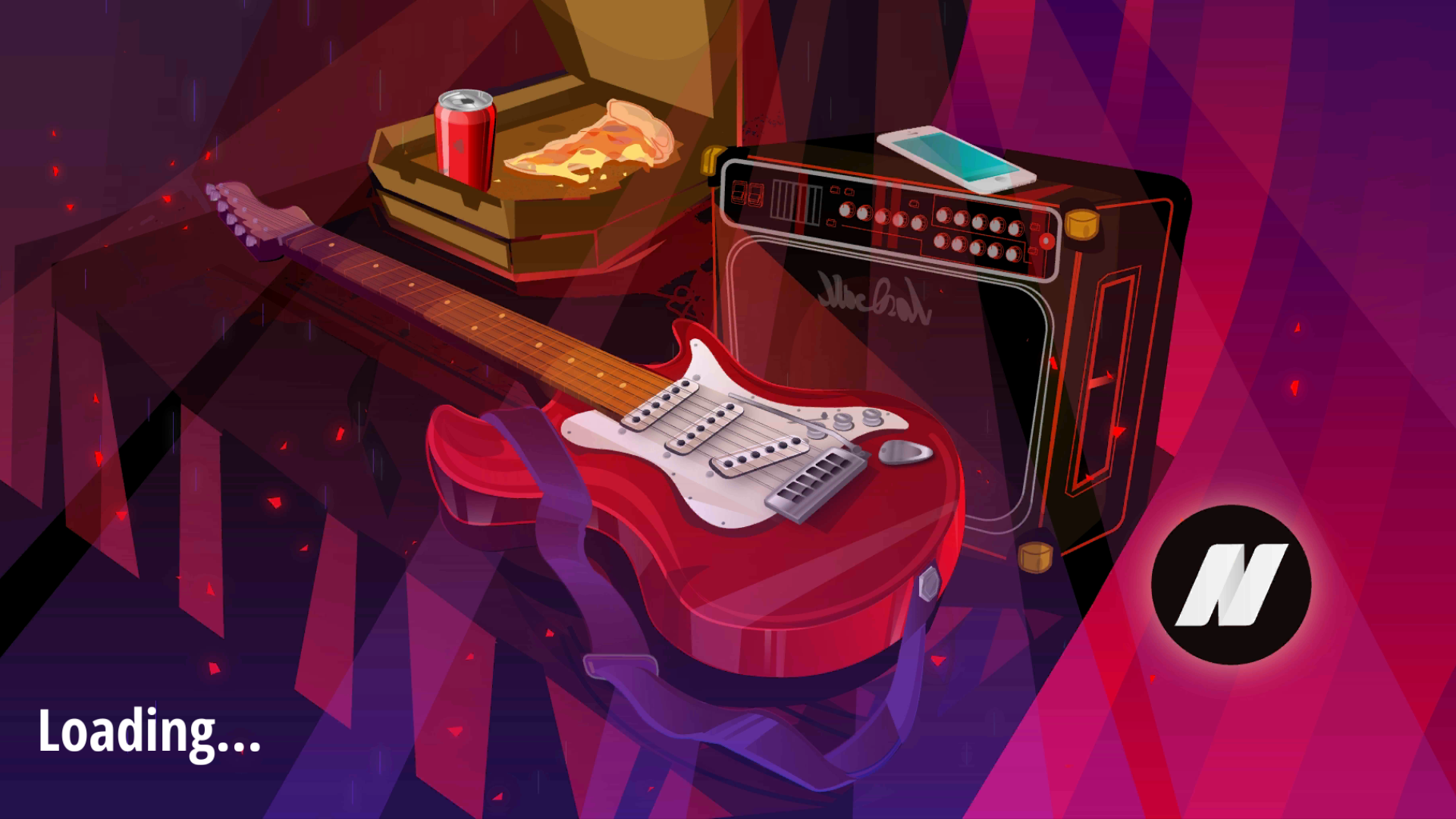 اسکرین شات 1 برنامه Real Electric Guitar