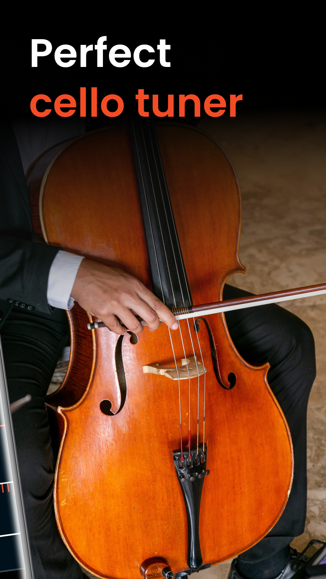 اسکرین شات 4 برنامه Master Violoncello Tuner