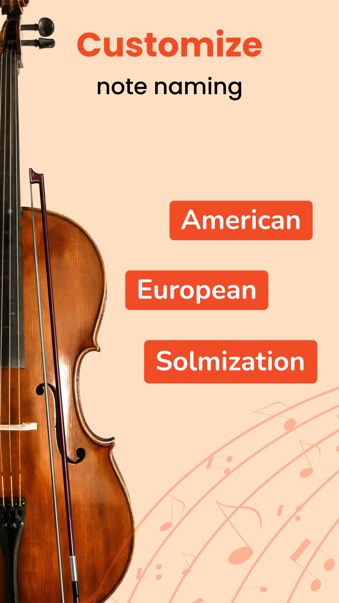 اسکرین شات 8 برنامه Master Violoncello Tuner