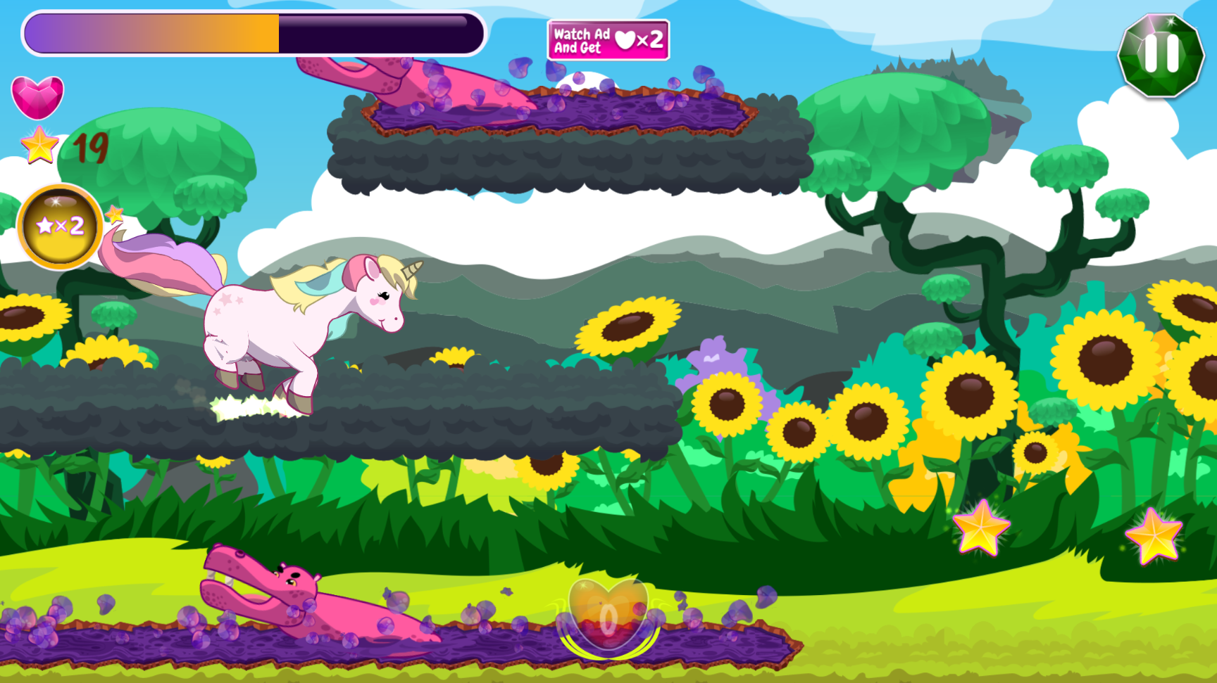 اسکرین شات 5 بازی Unicorn Runner