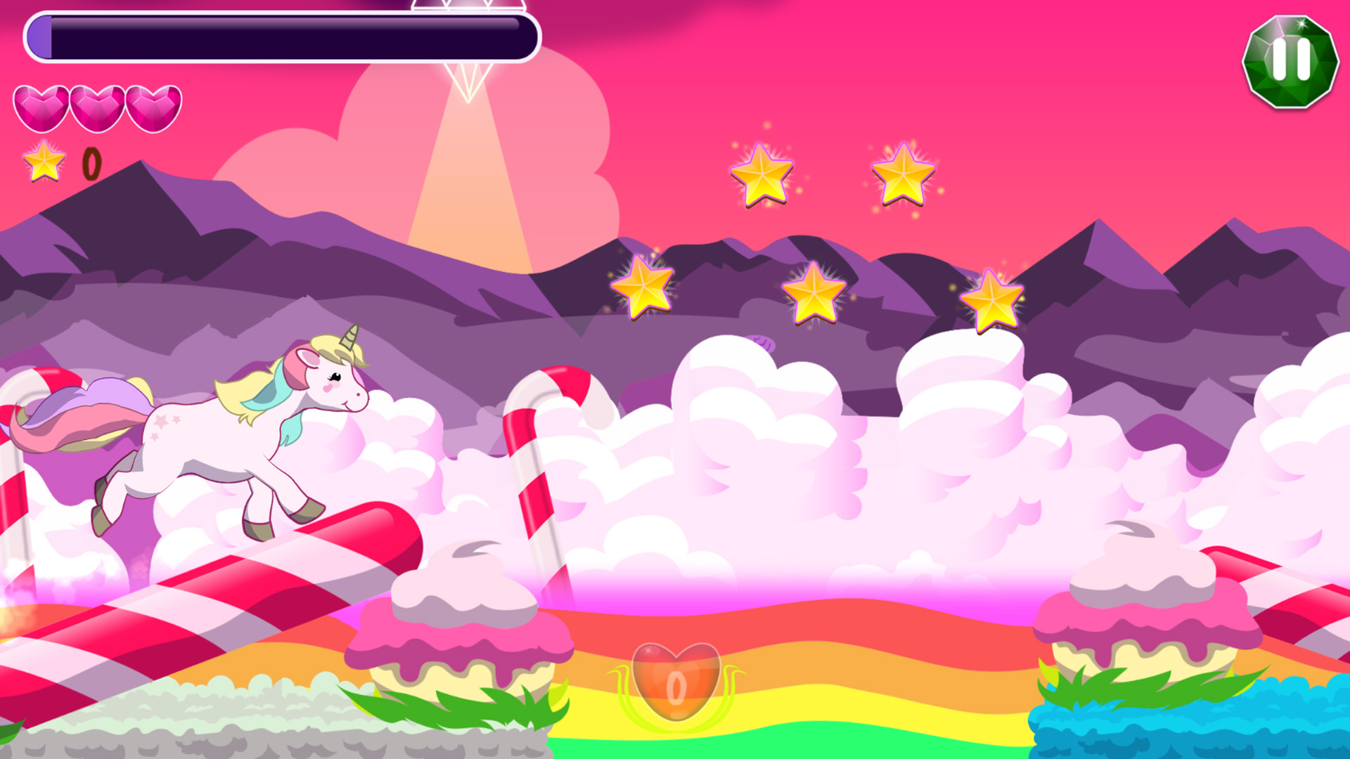 اسکرین شات 4 بازی Unicorn Runner