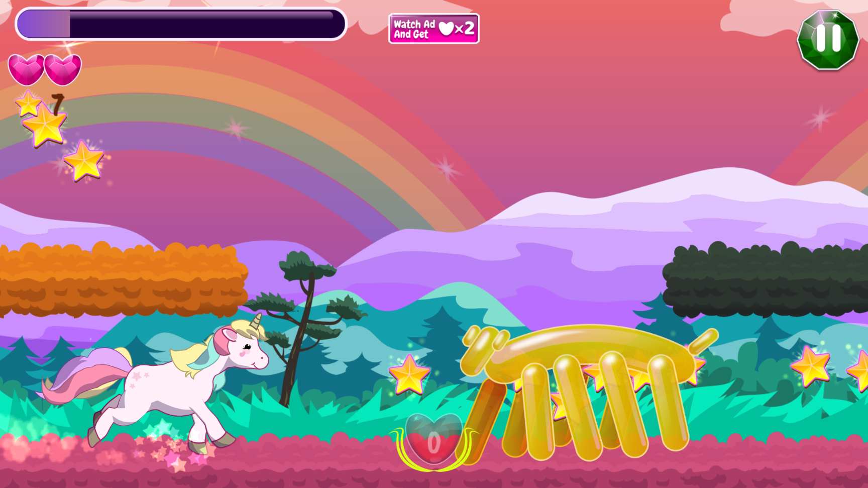 اسکرین شات 7 بازی Unicorn Runner