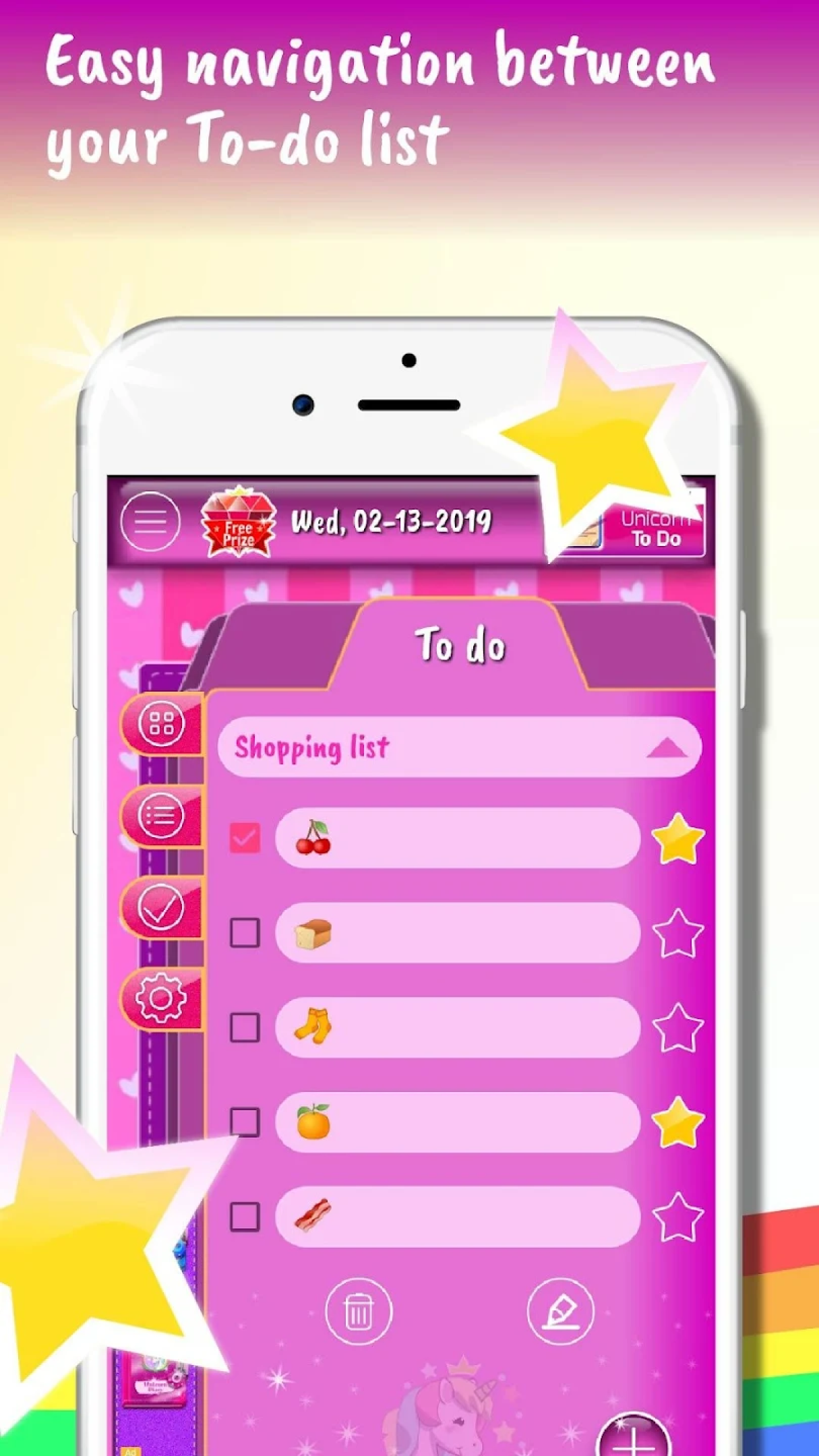 اسکرین شات 4 برنامه Unicorn Calendar